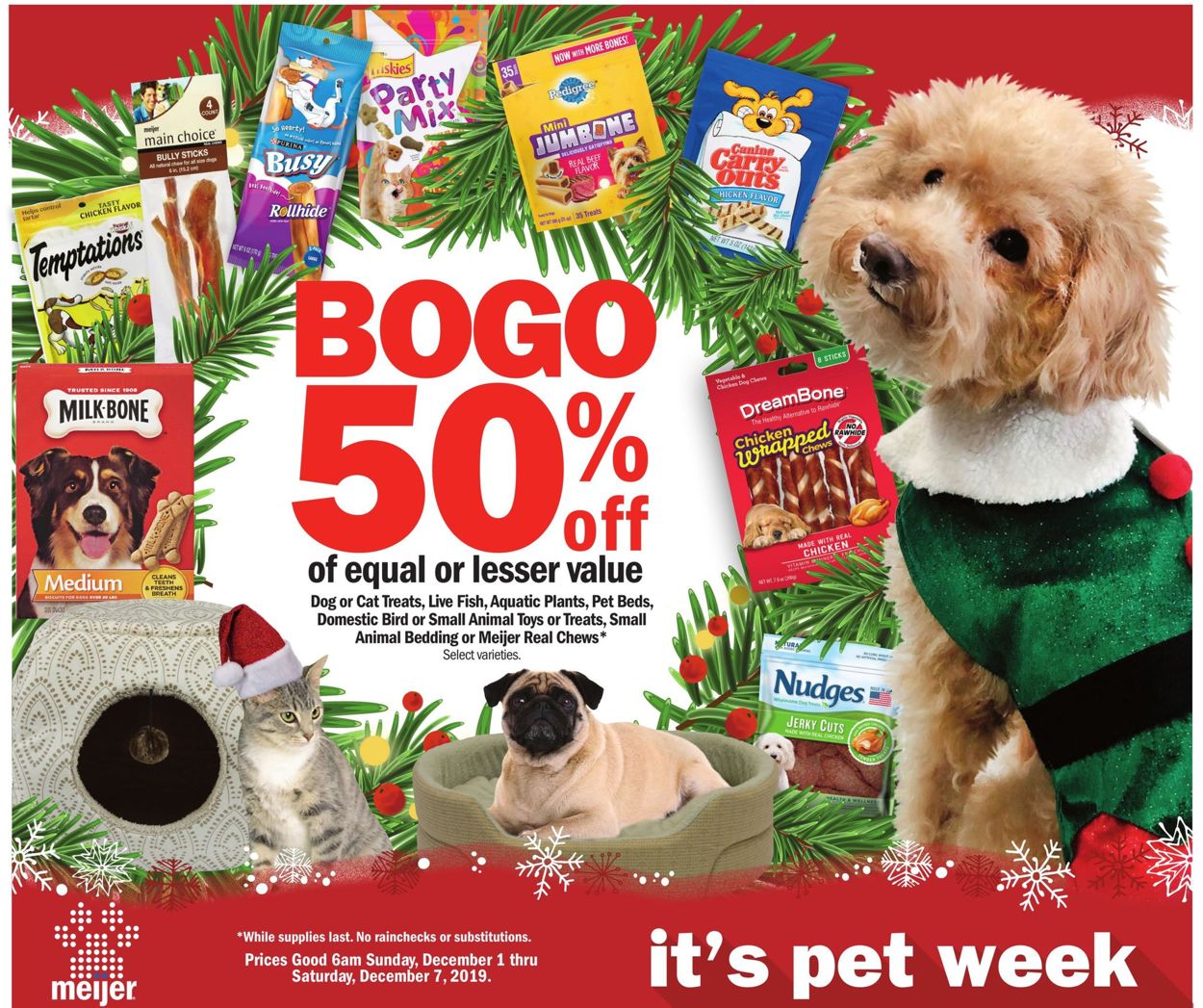 Meijer Ad from 12/01/2019