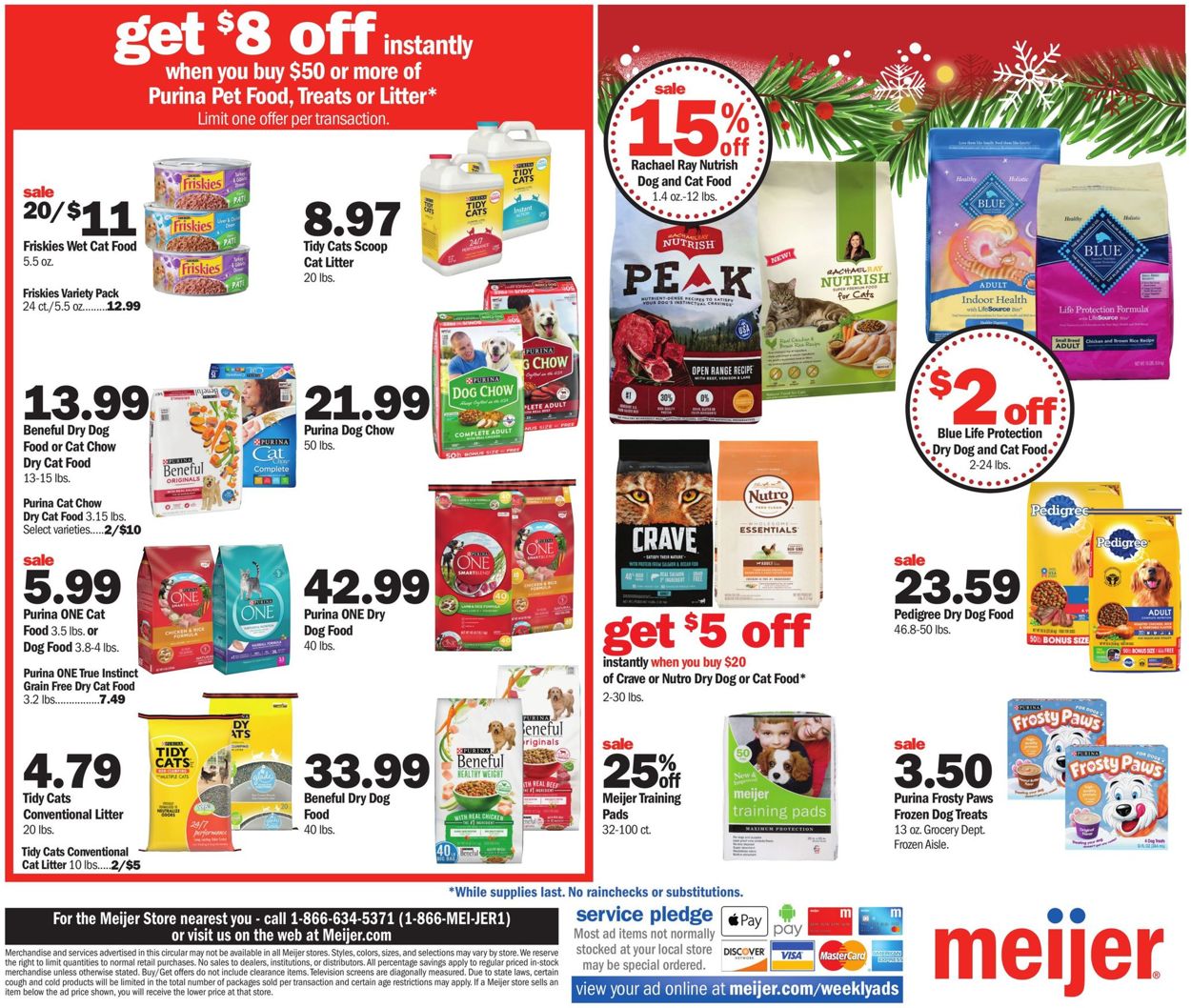 Meijer Ad from 12/01/2019