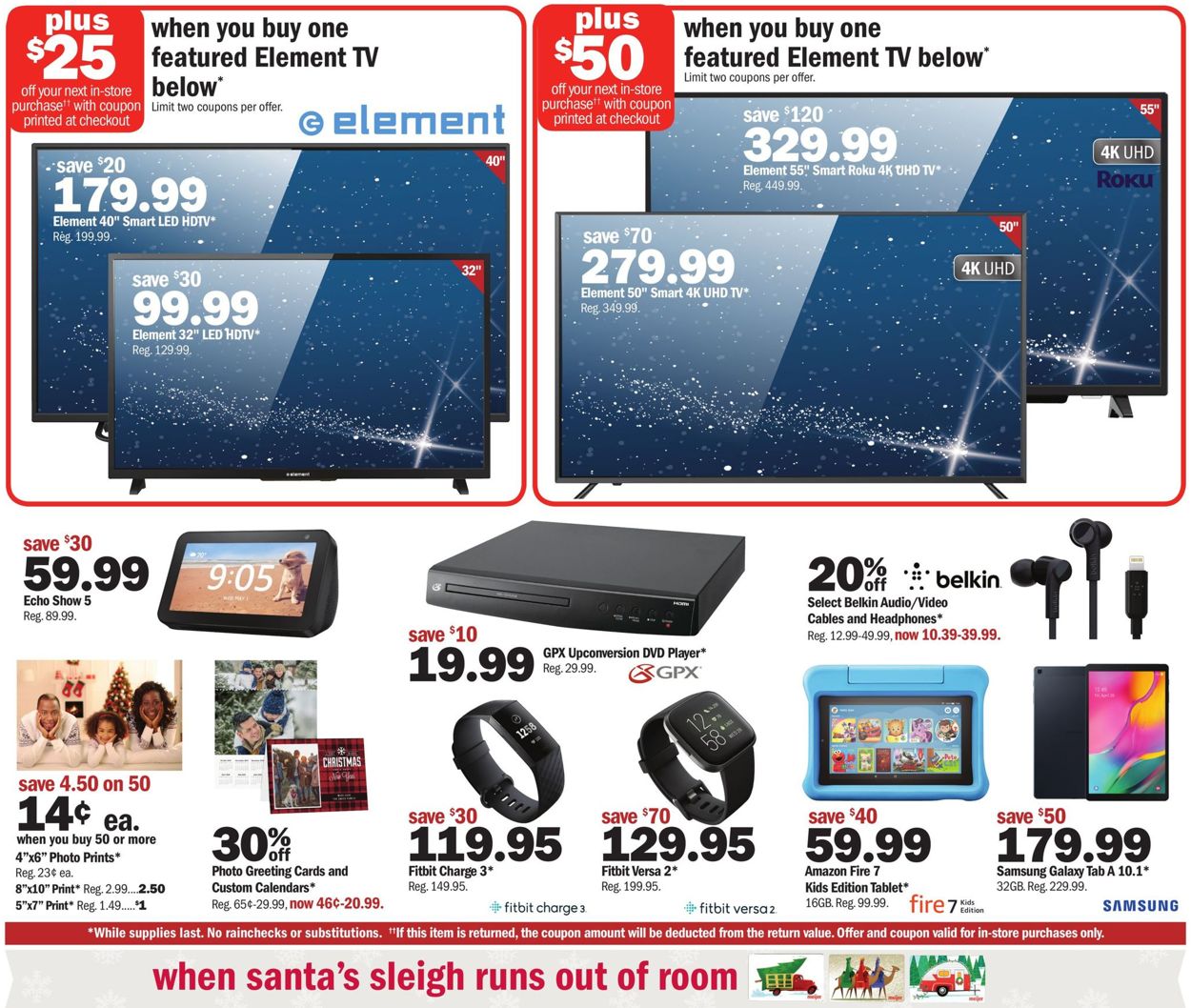 Meijer Ad from 12/08/2019