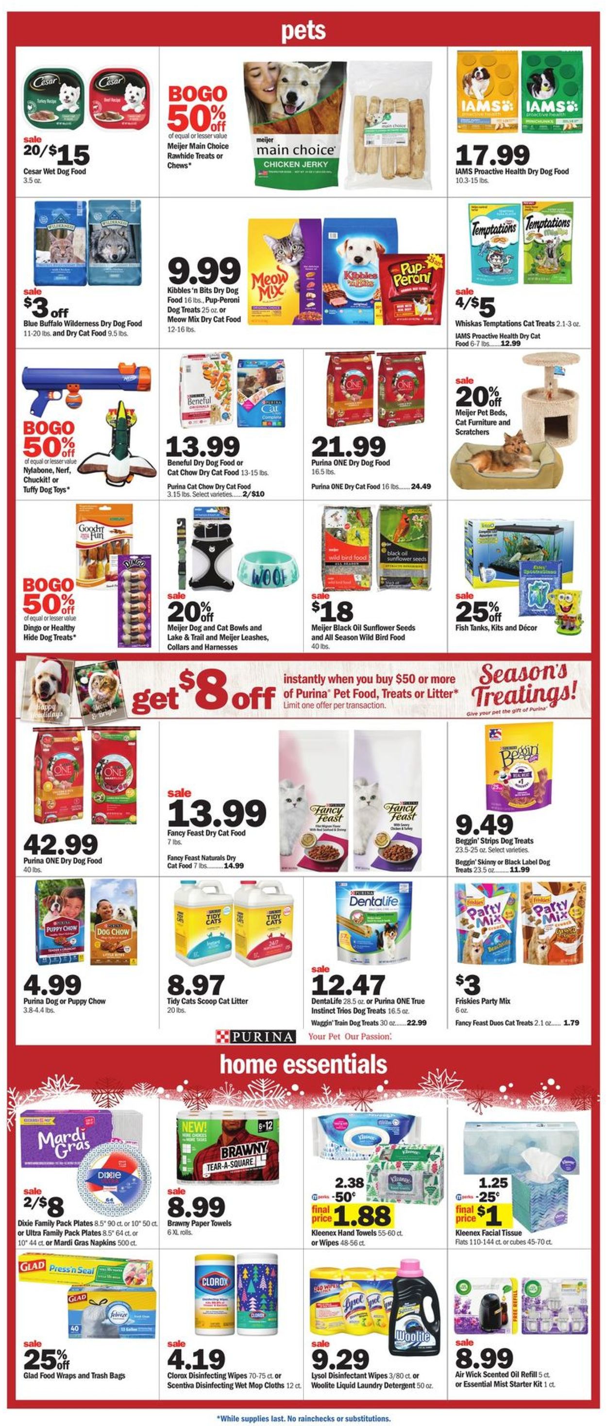 Meijer Ad from 12/15/2019