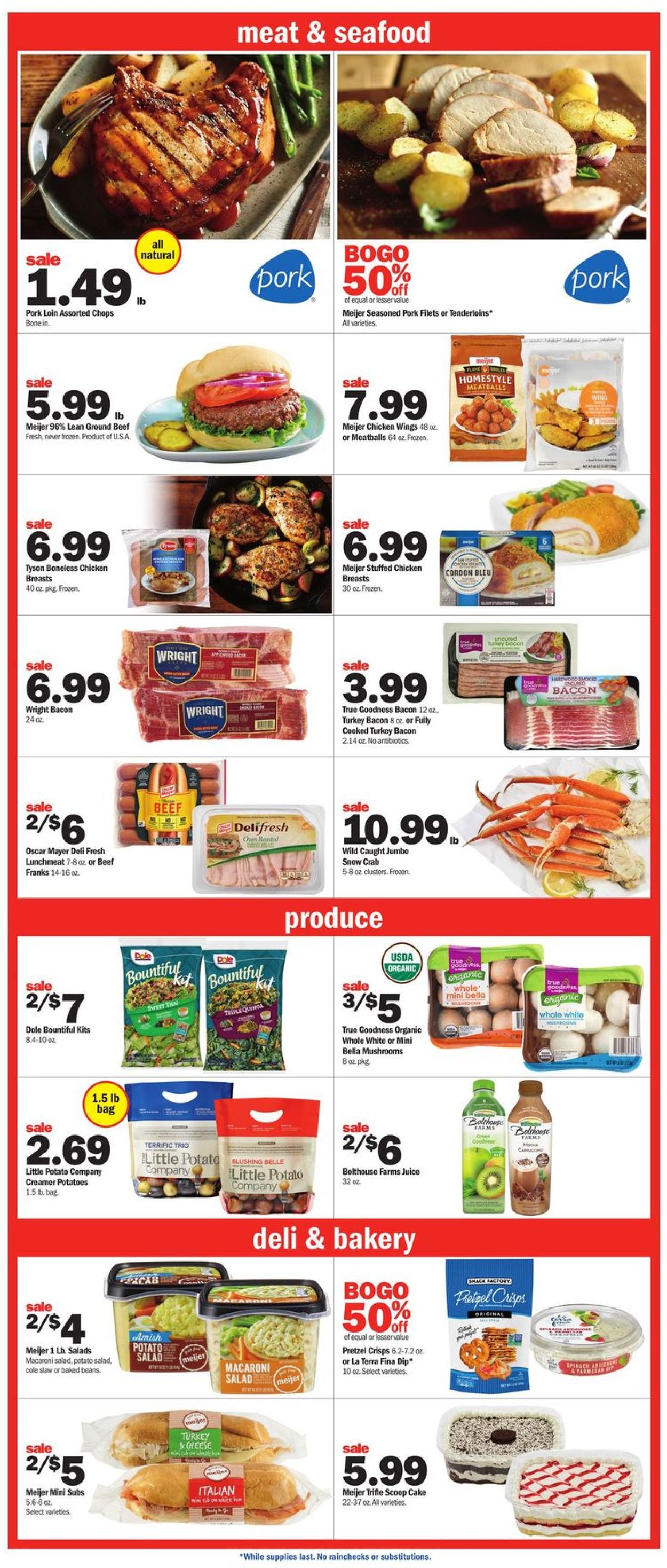 Meijer Ad from 02/09/2020