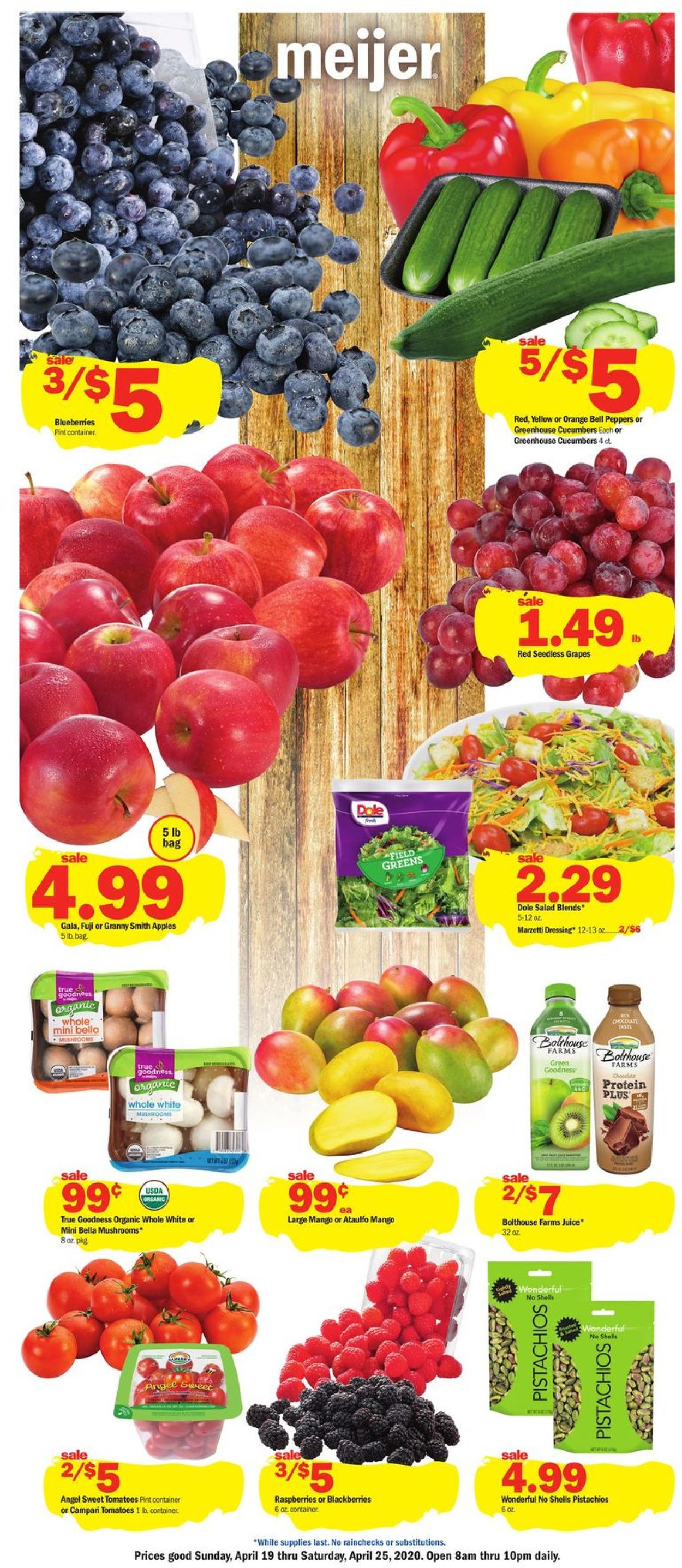 Meijer Ad from 04/19/2020