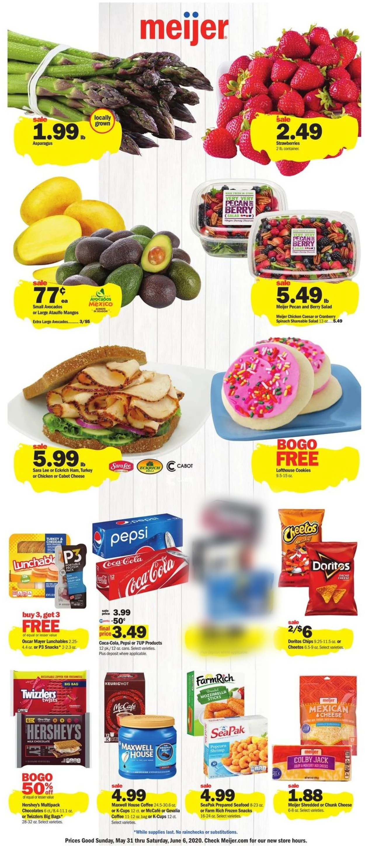 Meijer Ad from 05/31/2020