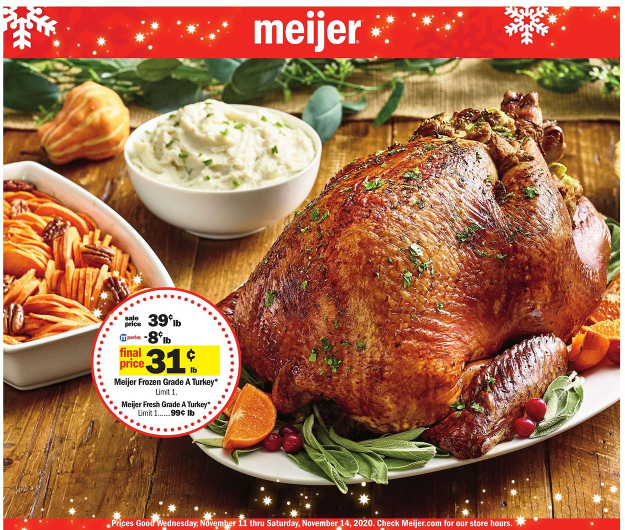 Meijer Ad from 11/11/2020