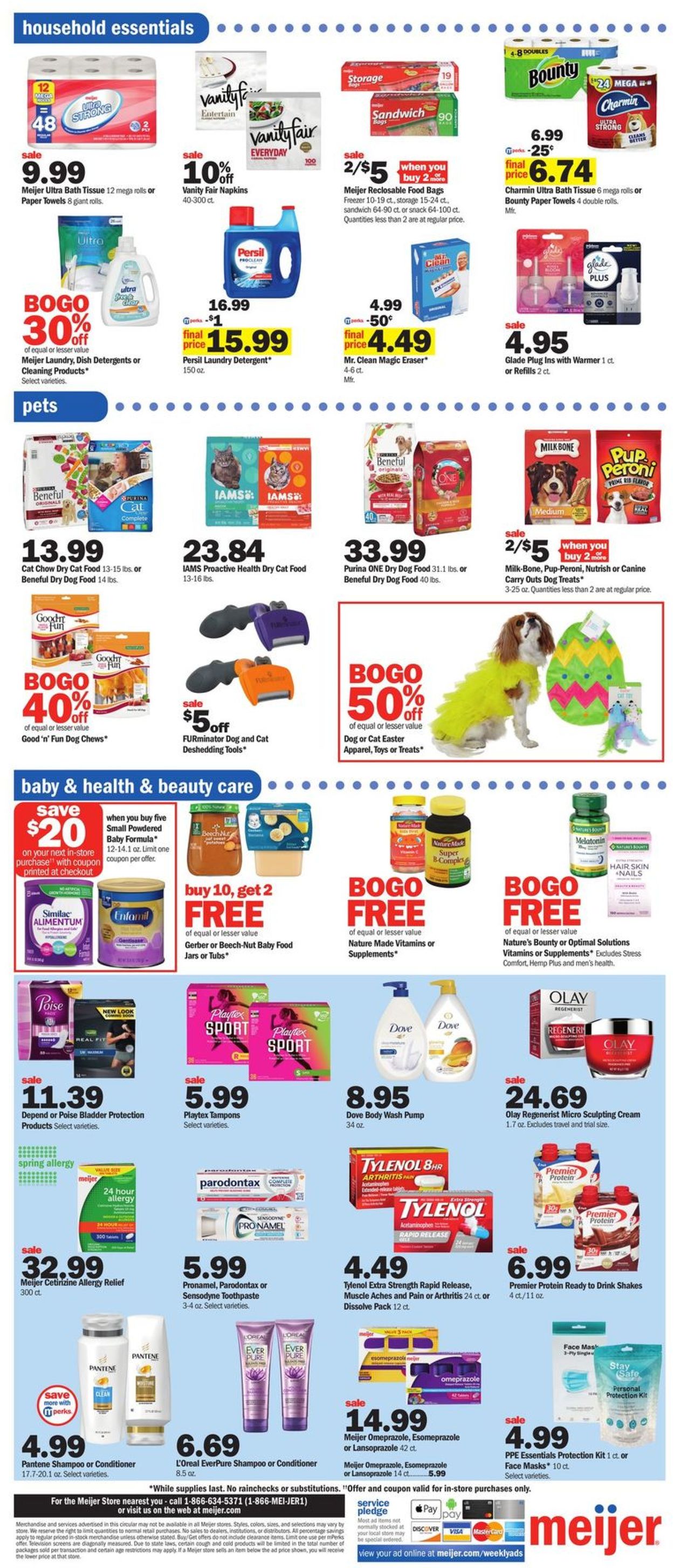 Meijer Ad from 03/28/2021