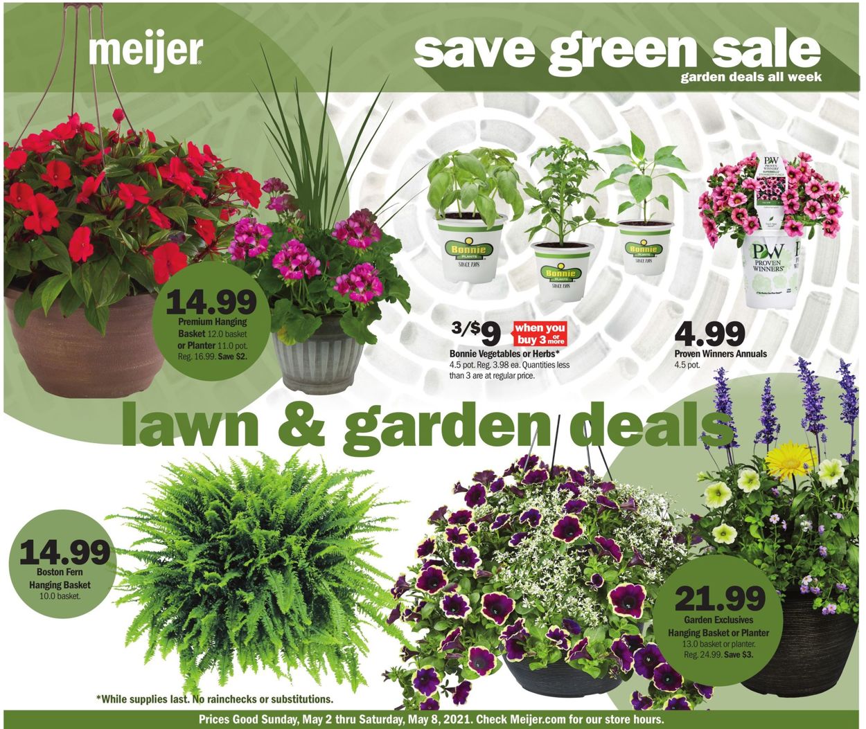 Meijer Ad from 05/02/2021