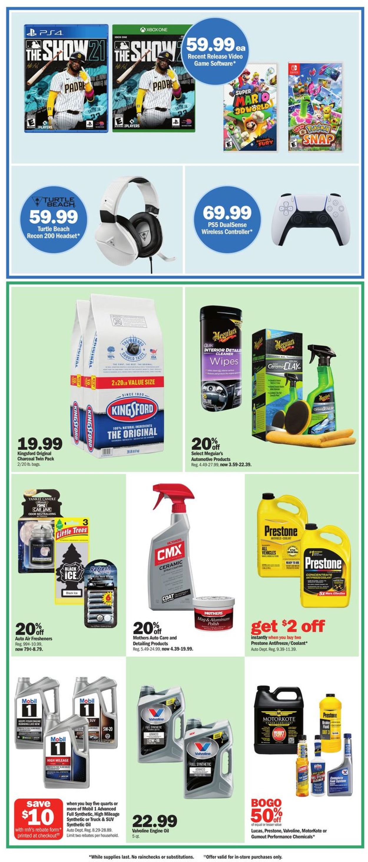 Meijer Ad from 05/09/2021
