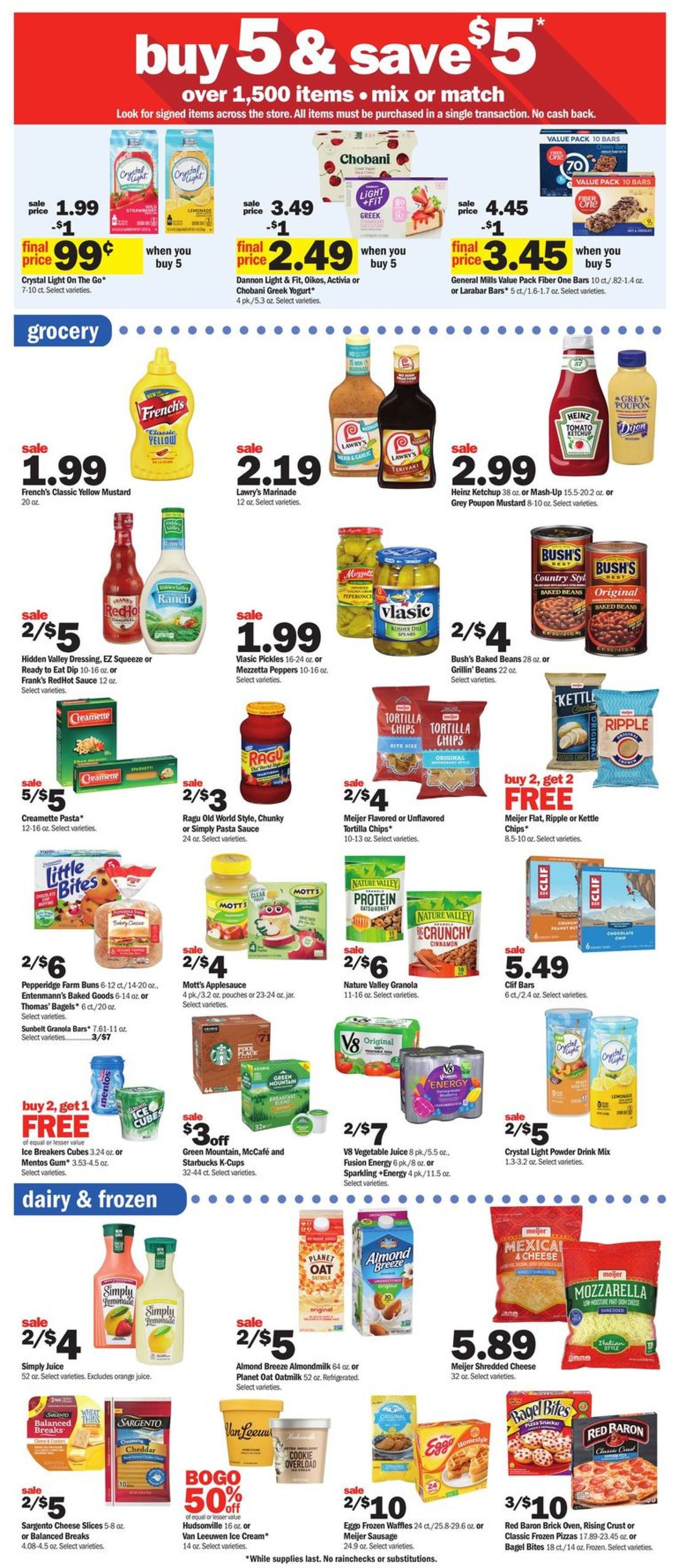 Meijer Ad from 05/23/2021
