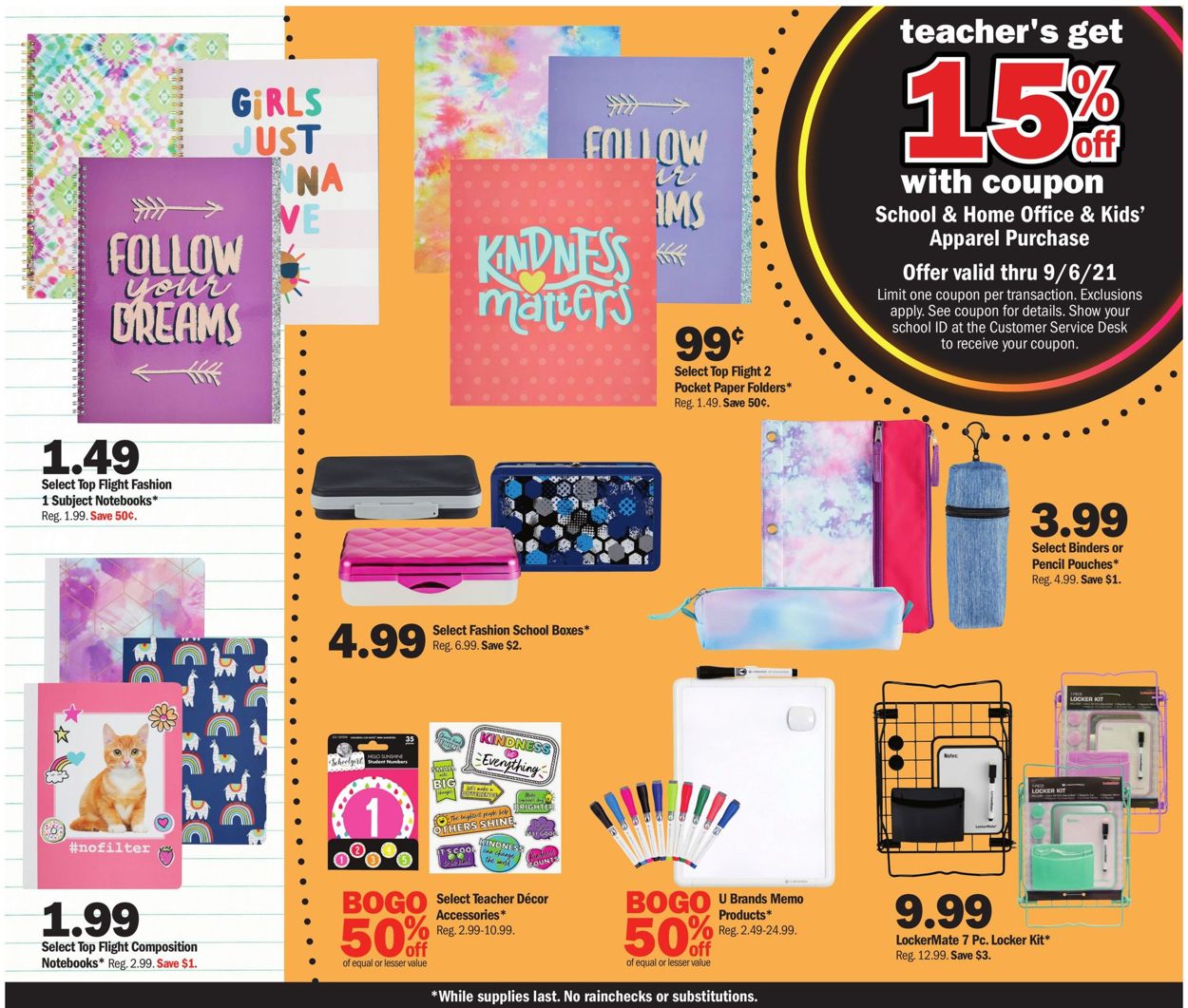 Meijer Ad from 08/08/2021