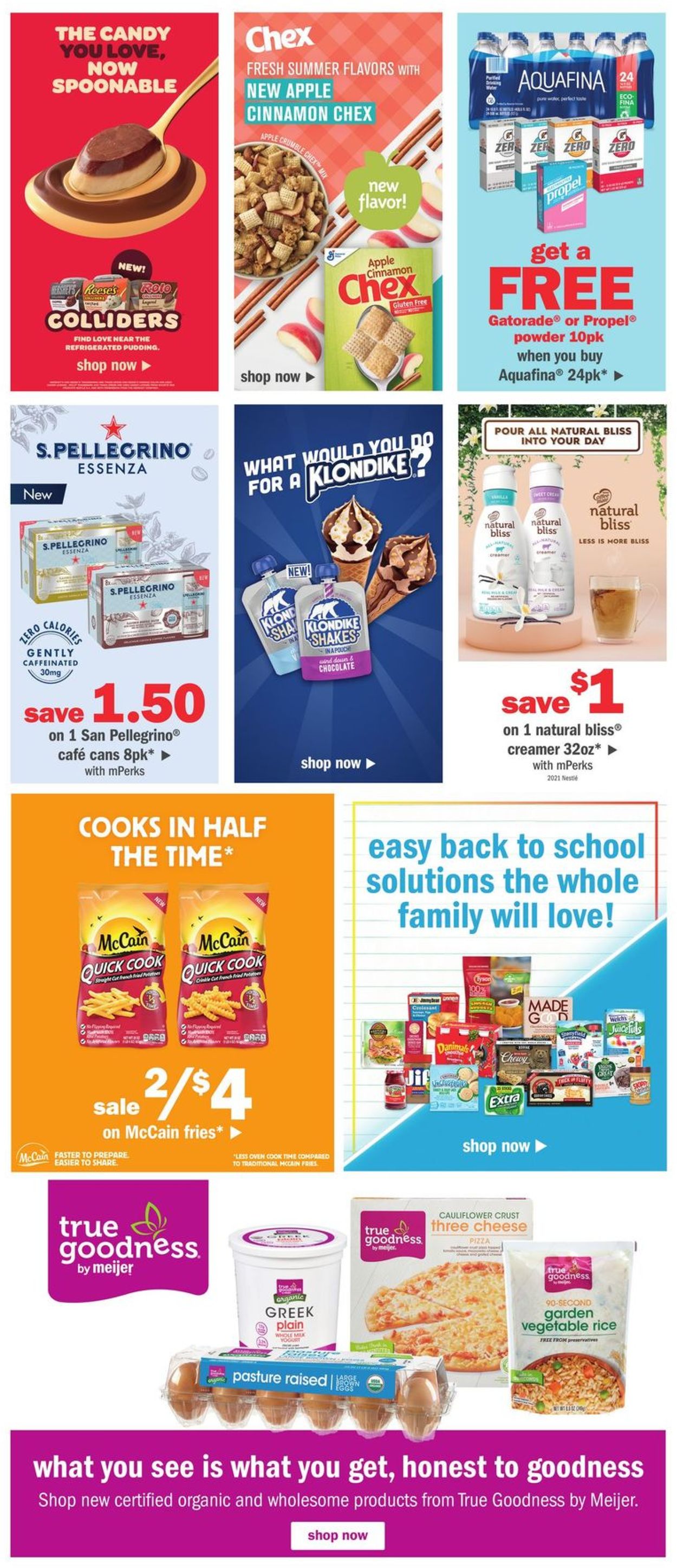 Meijer Ad from 08/29/2021