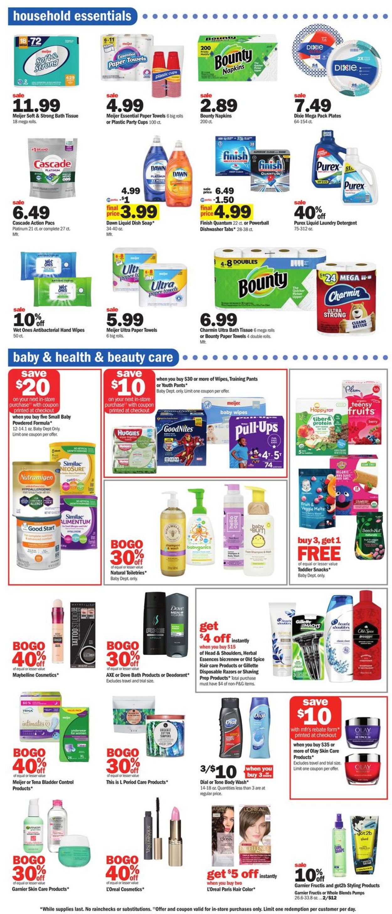 Meijer Ad from 09/05/2021