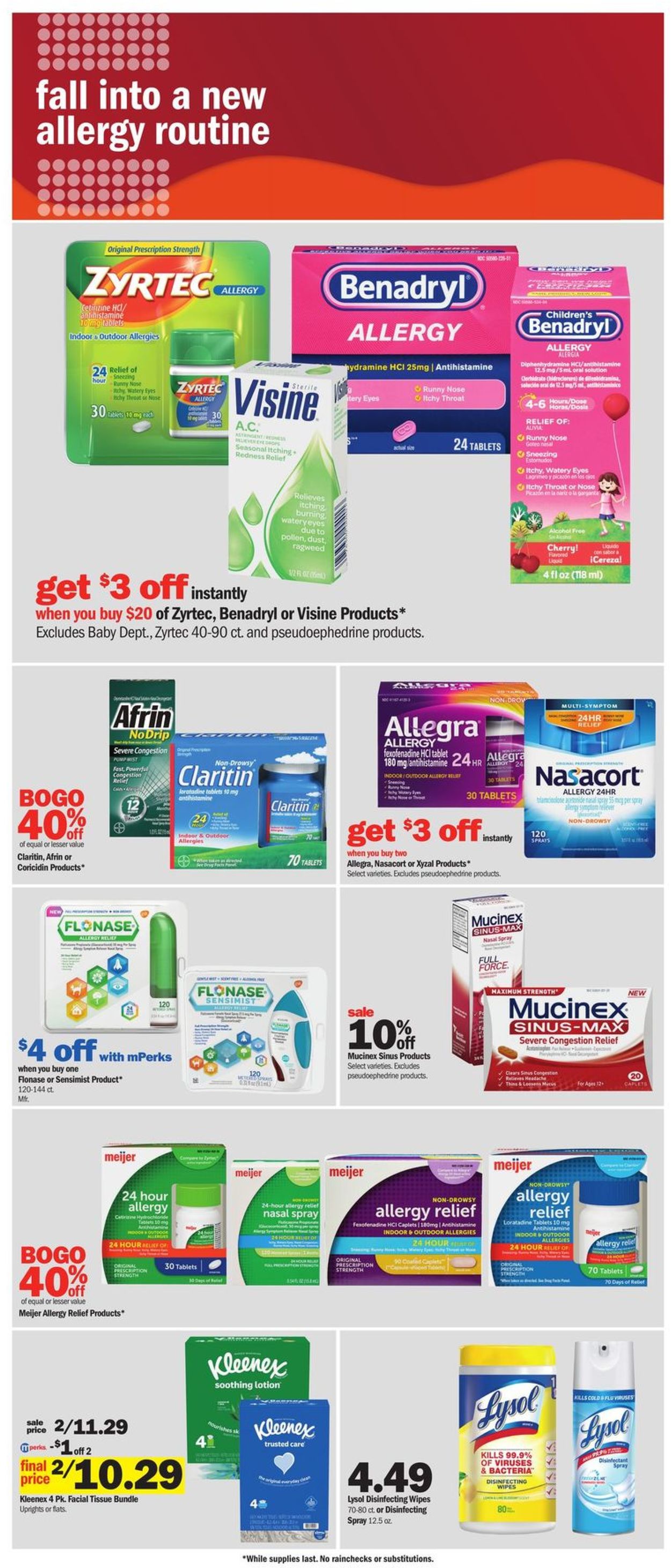 Meijer Ad from 09/19/2021
