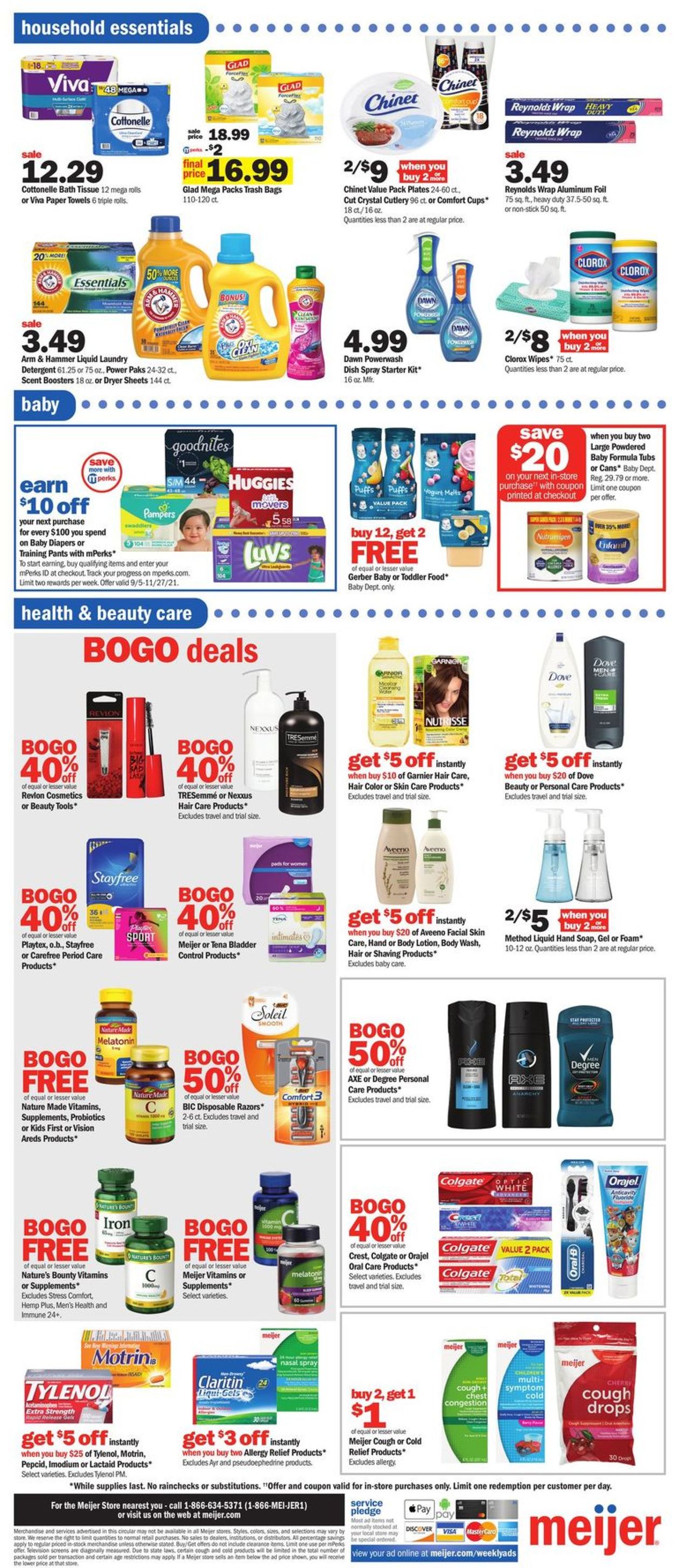 Meijer Ad from 09/26/2021