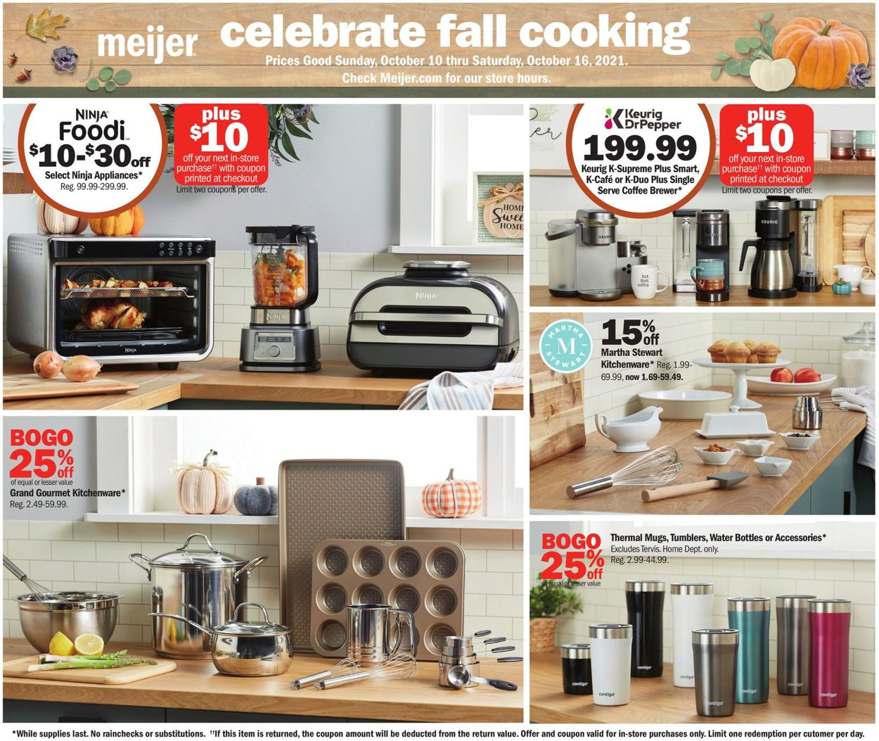 Meijer Ad from 10/10/2021