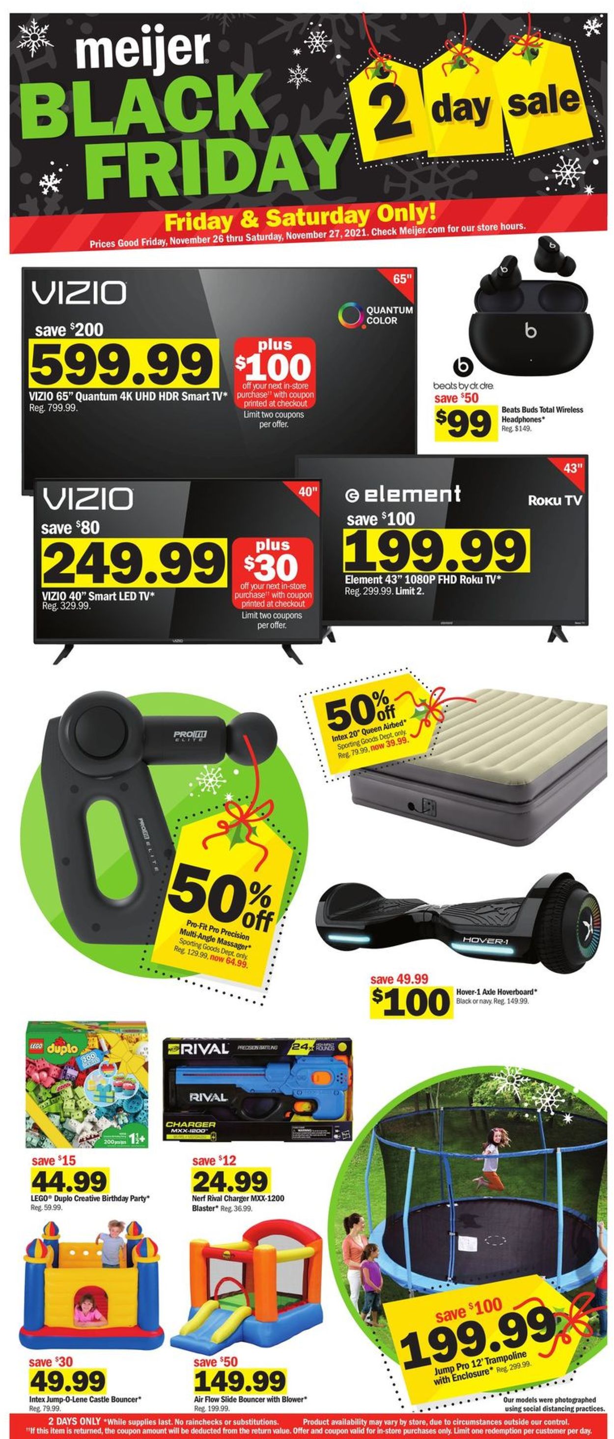 Meijer Ad from 11/26/2021