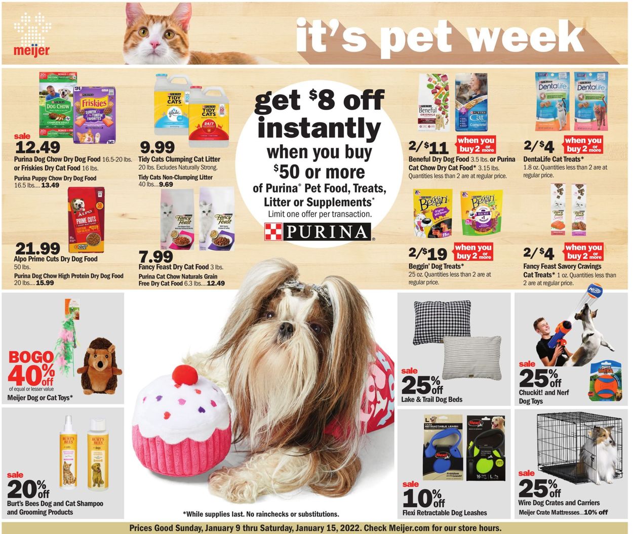 Meijer Ad from 01/09/2022