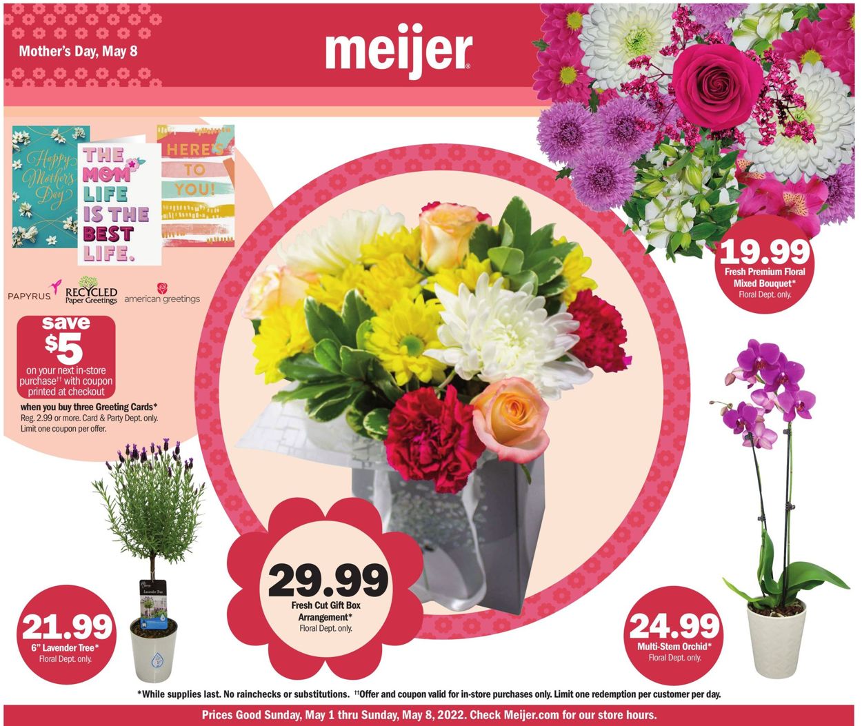 Meijer Ad from 05/01/2022
