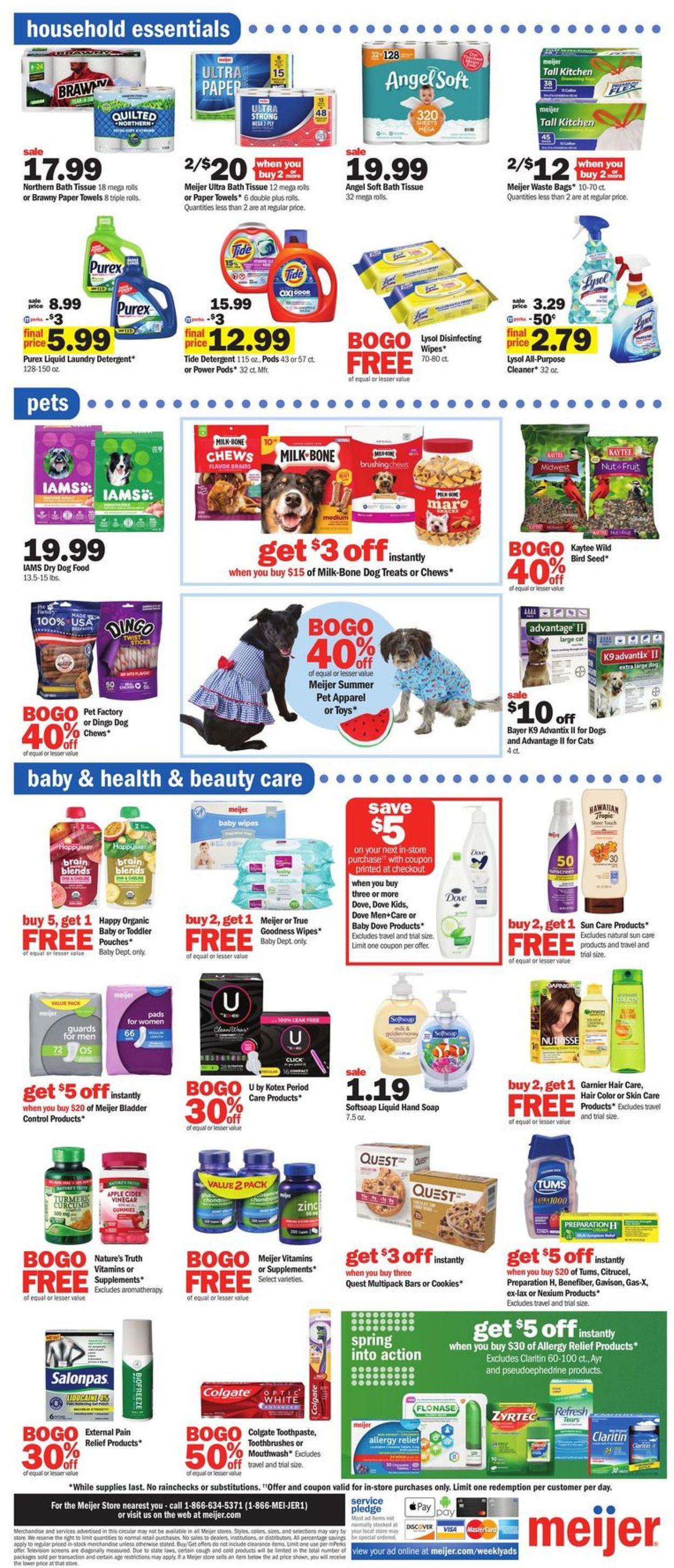 Meijer Ad from 06/05/2022