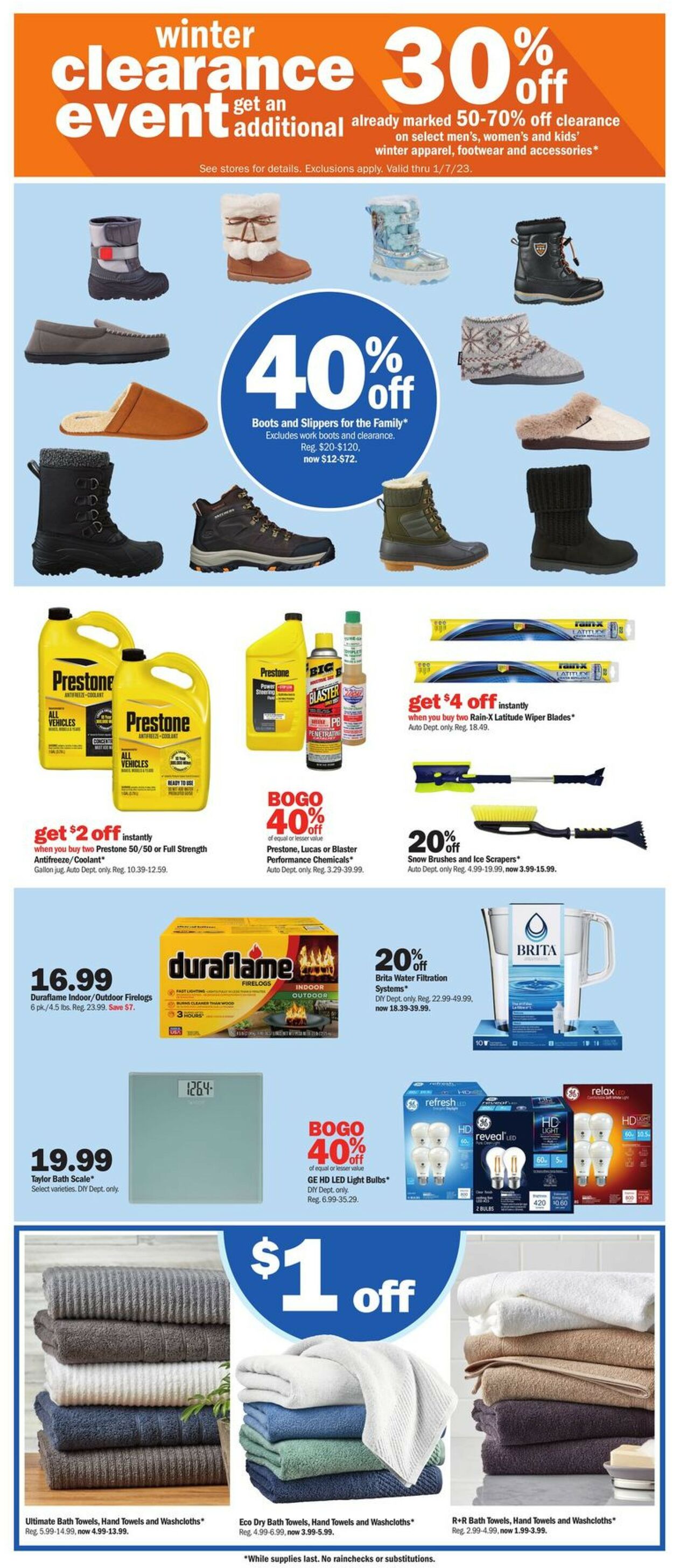 Meijer Ad from 01/01/2022