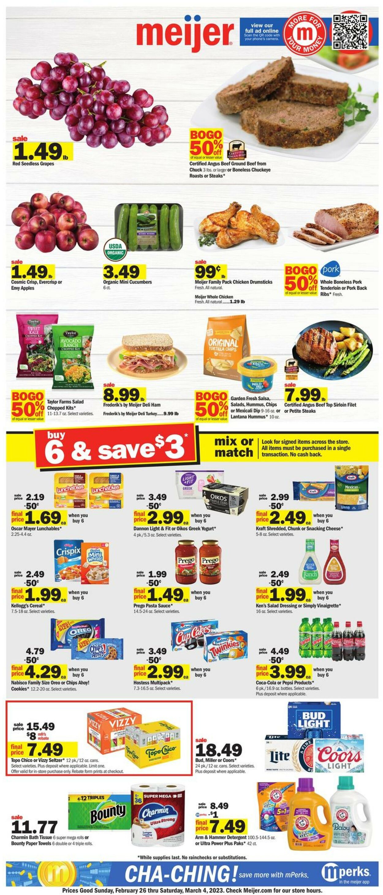 Meijer Ad from 02/26/2023