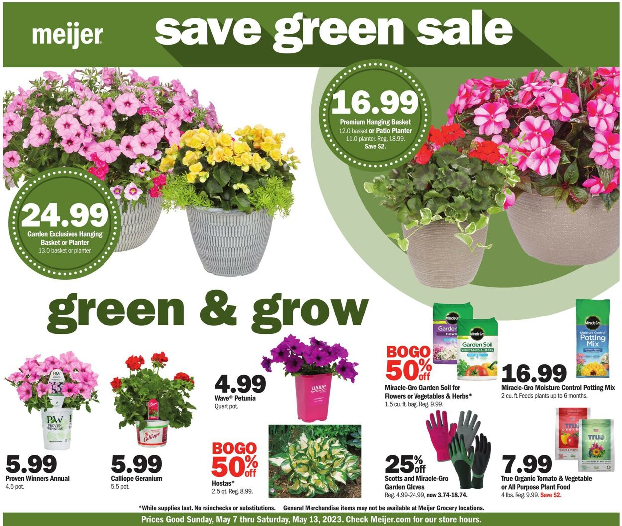 Meijer Ad from 05/07/2023