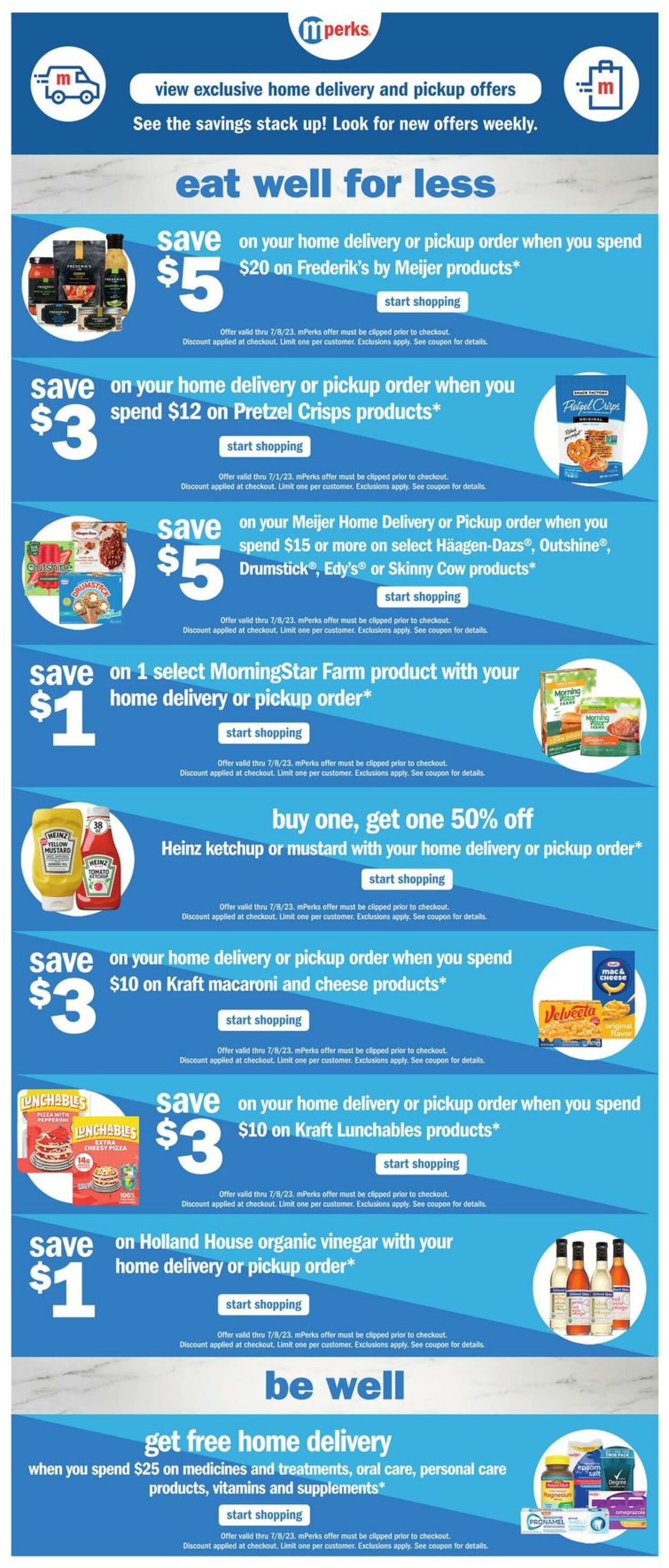 Meijer Ad from 06/25/2023