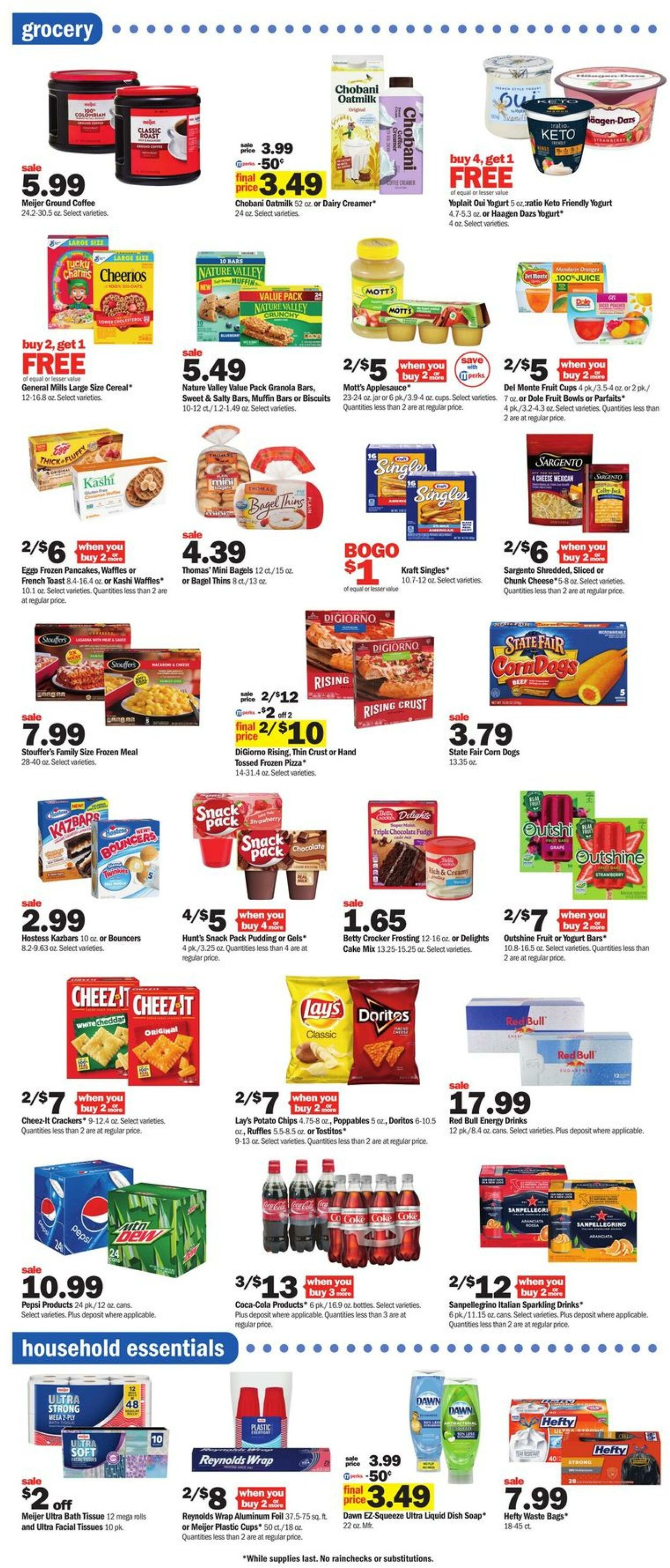 Meijer Ad from 10/01/2023