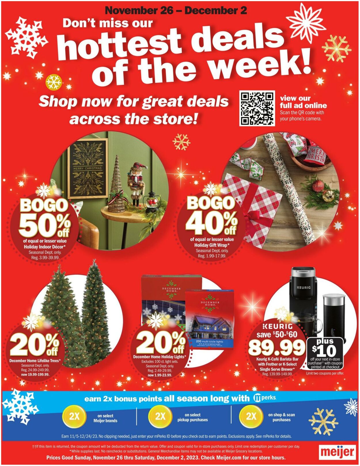 Meijer Ad from 11/26/2023
