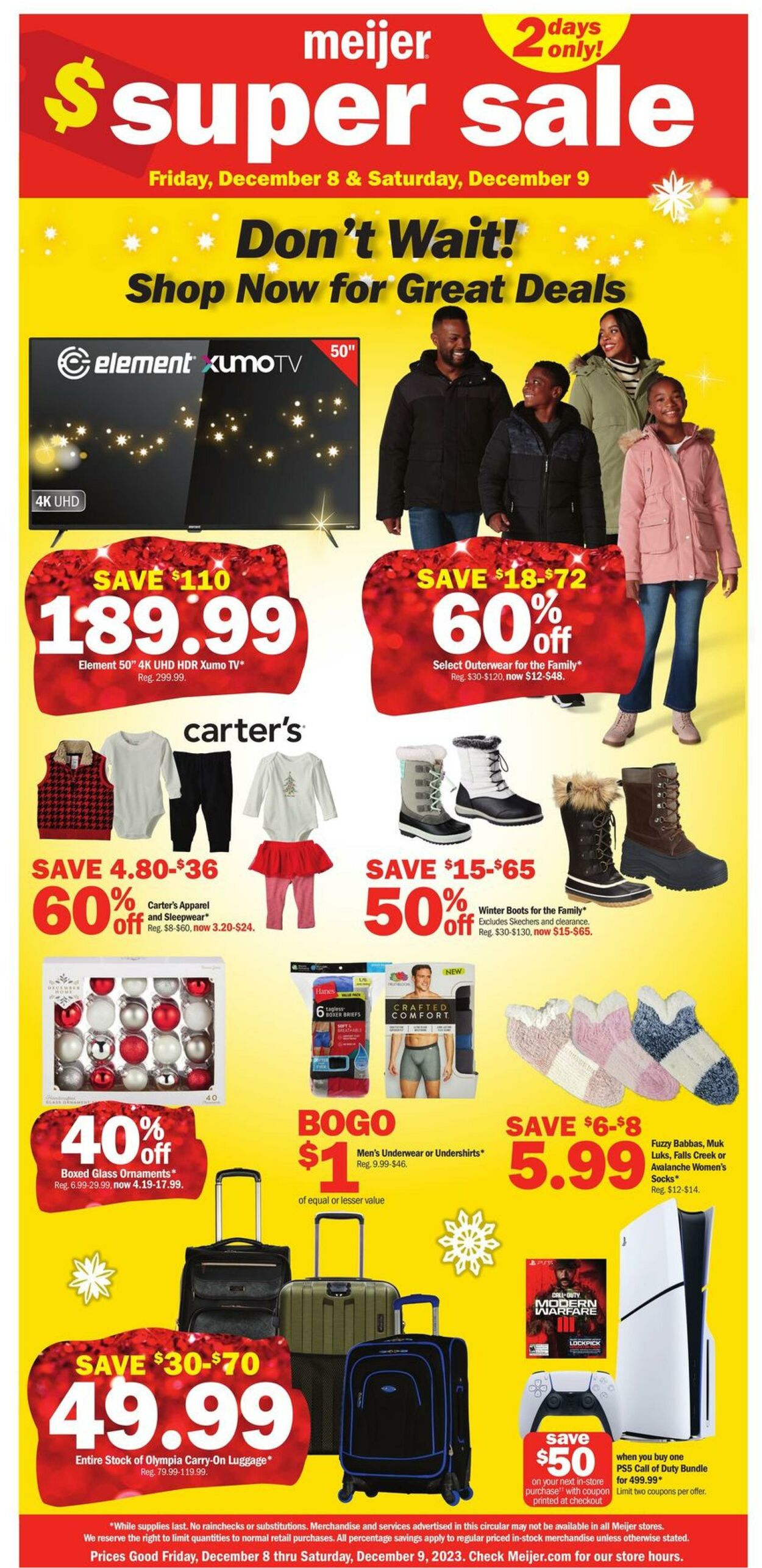 Meijer Ad from 12/08/2023