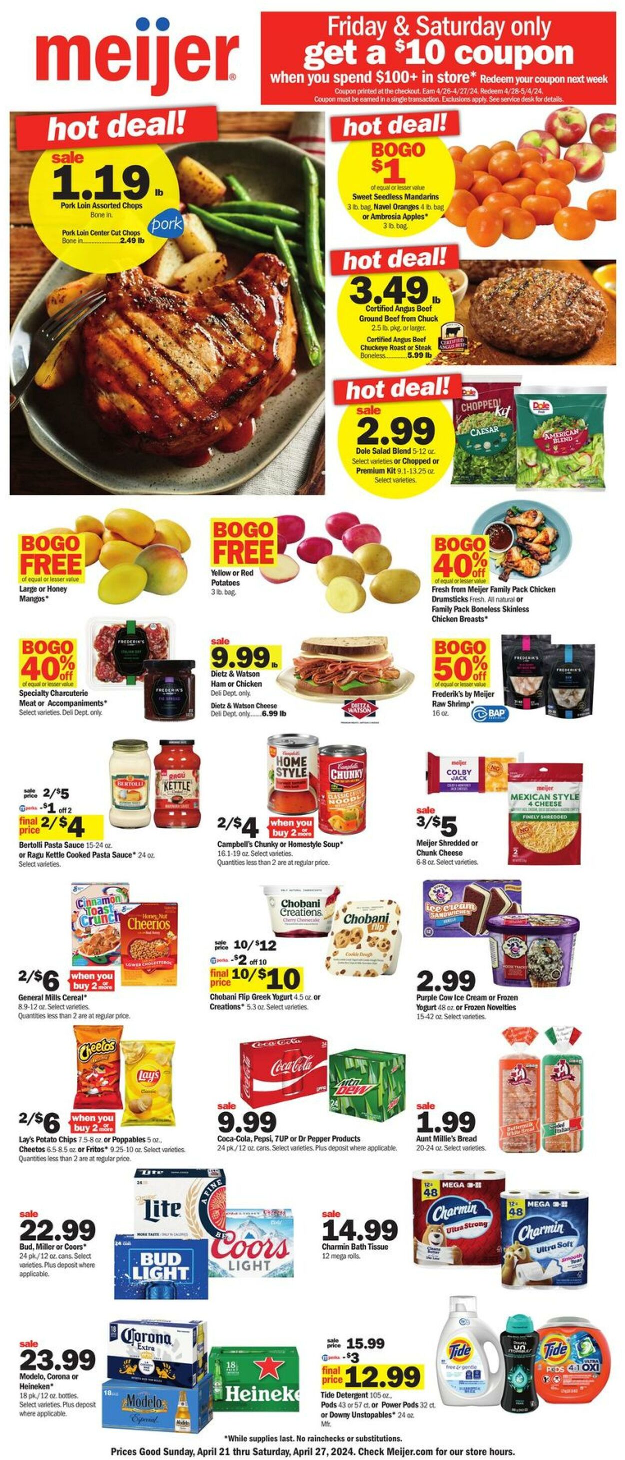 Meijer Ad from 04/21/2024