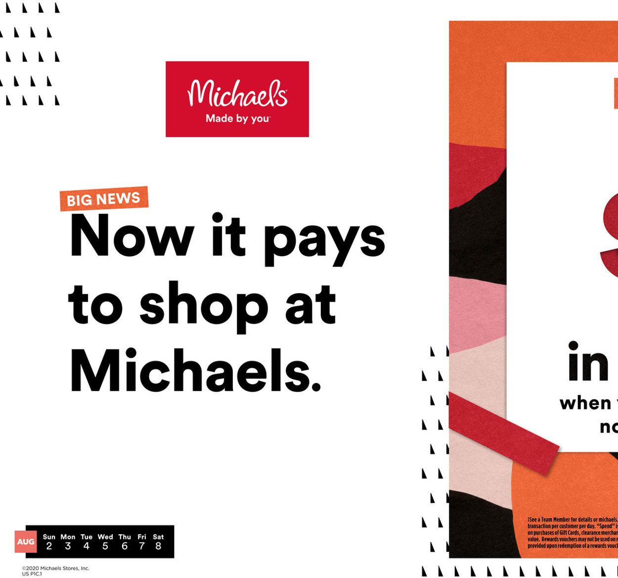 Michaels Ad from 08/02/2020