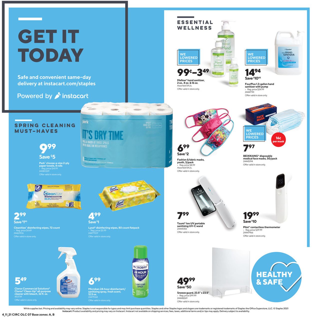 Michaels Ad from 04/11/2021