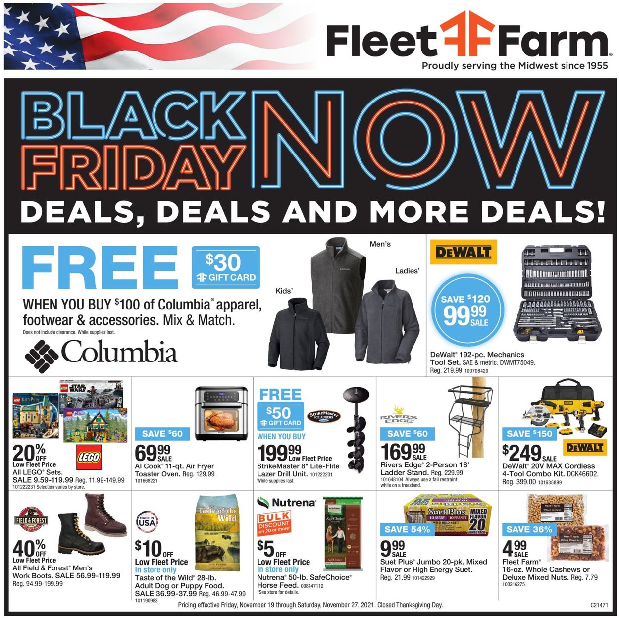 Mills Fleet Farm BLACK FRIDAY AD 2021 Current weekly ad 11/19 11/27/2021