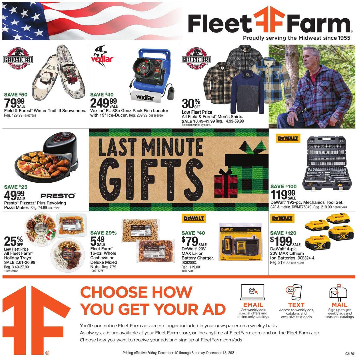 Mills Fleet Farm Ad from 12/10/2021