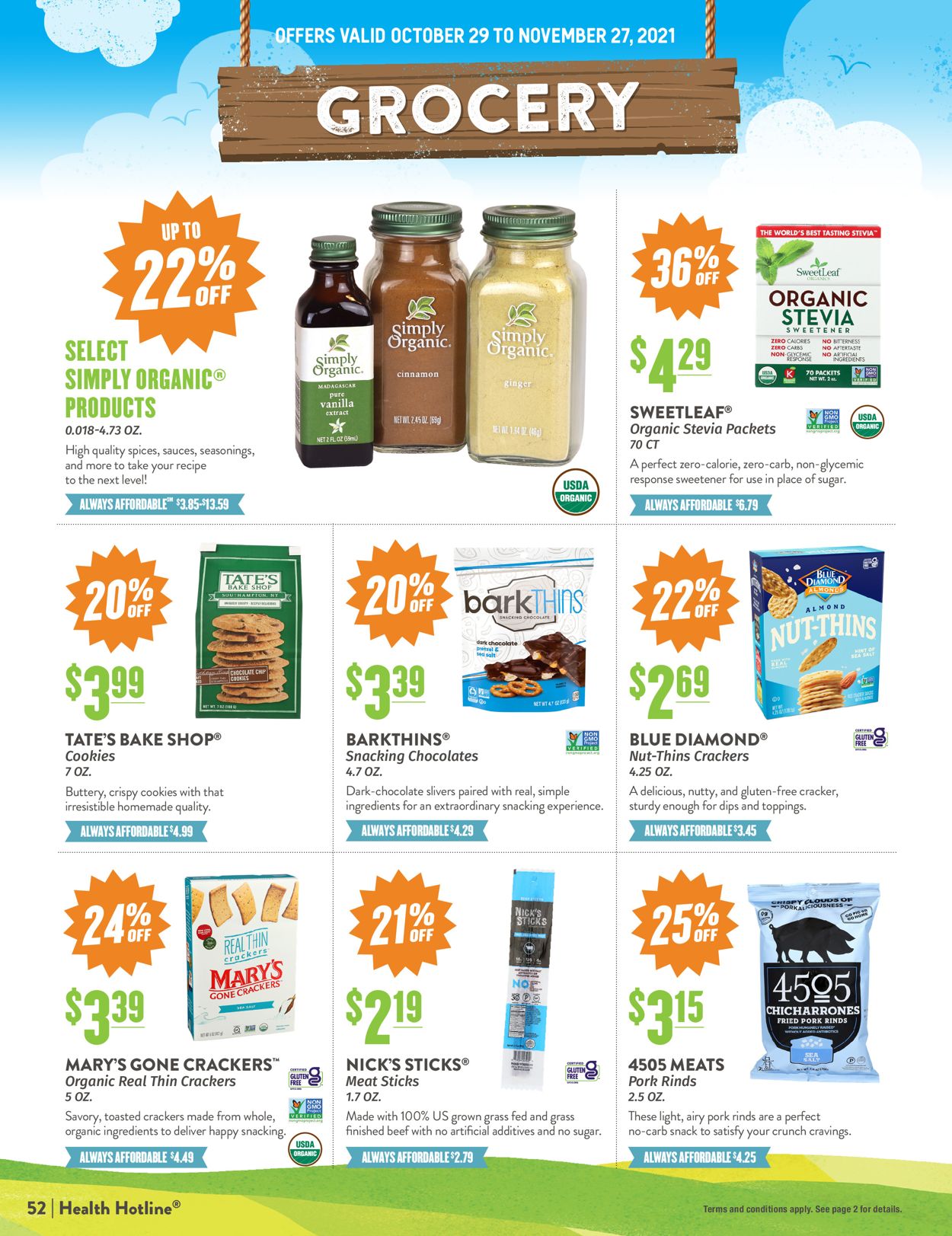 Natural Grocers Ad from 10/29/2021