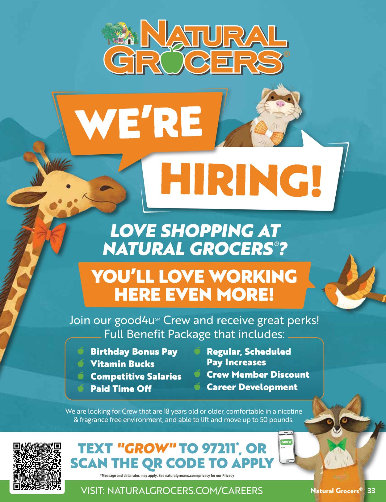 Natural Grocers Ad from 04/02/2022