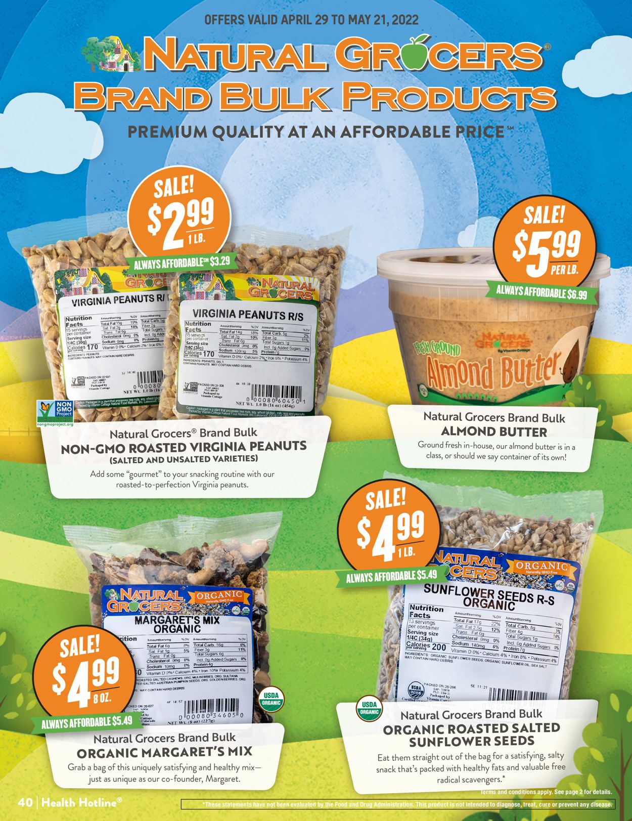 Natural Grocers Ad from 04/29/2022