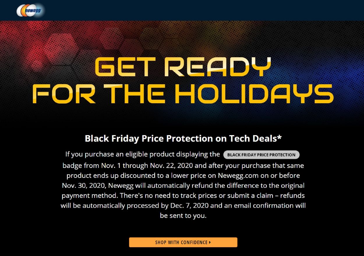 Newegg Ad from 11/05/2020