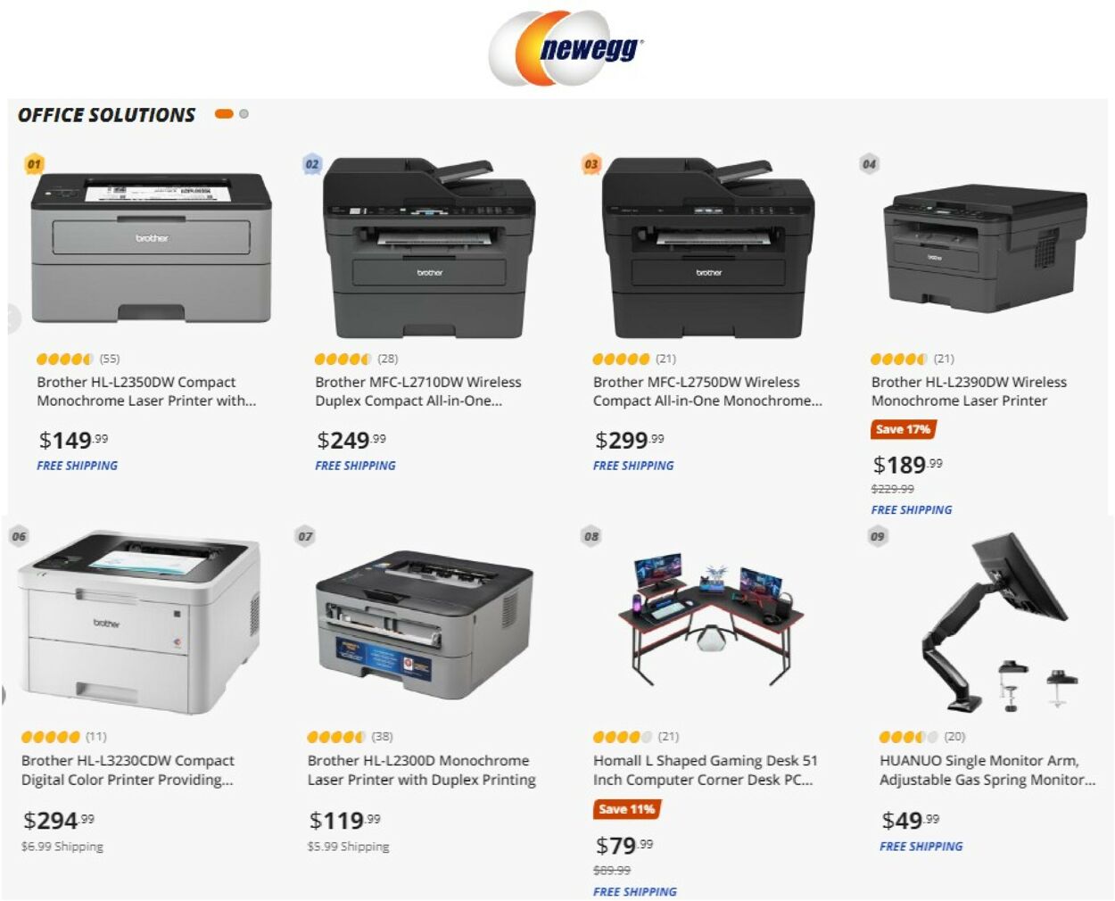 Newegg Ad from 09/28/2022