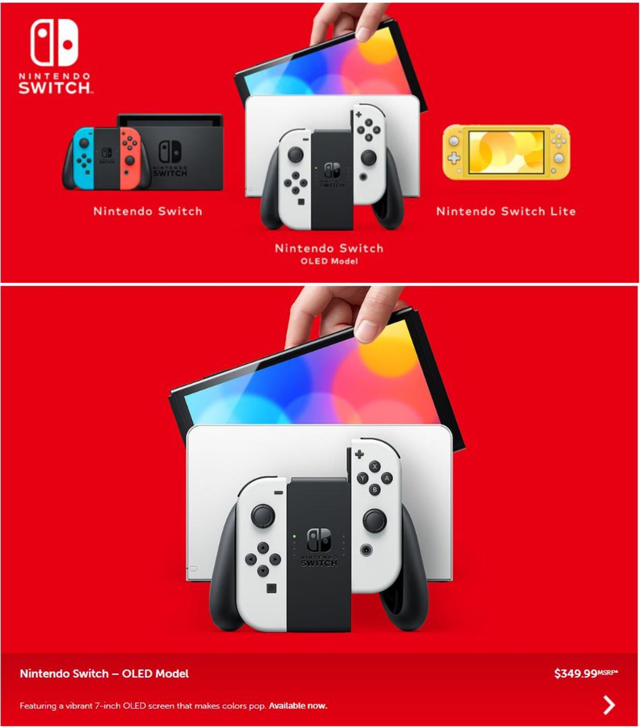Nintendo Ad from 11/16/2021