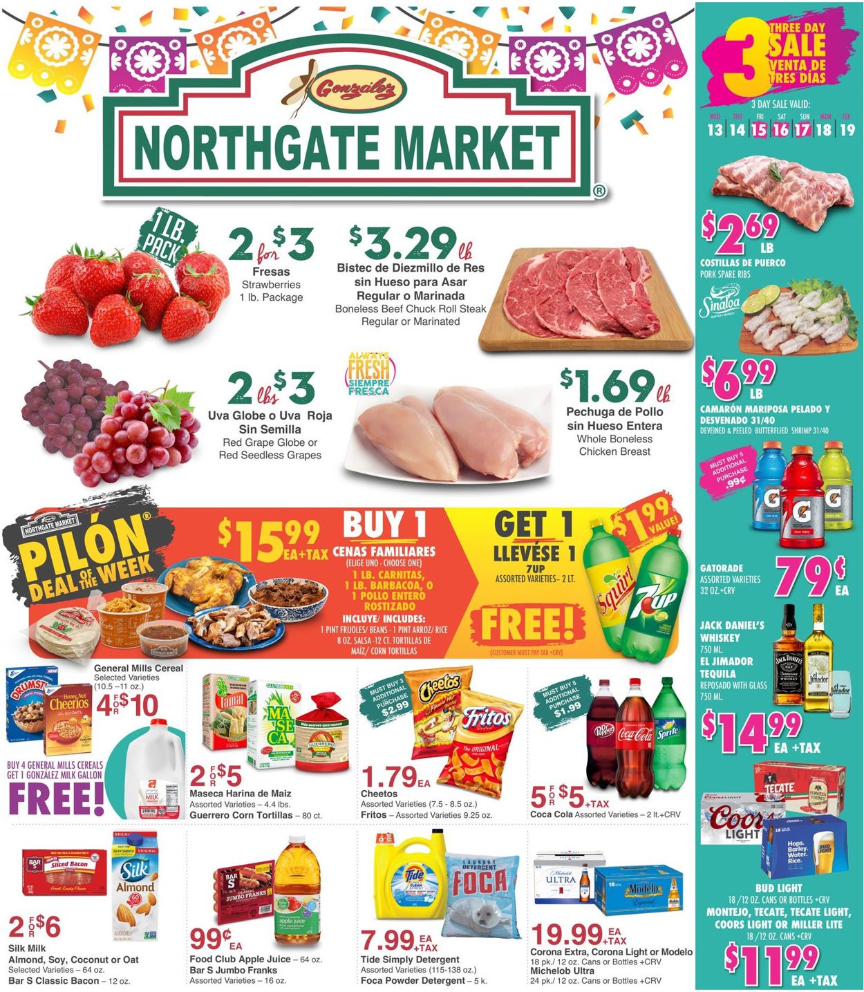 Northgate Market Ad from 11/13/2019