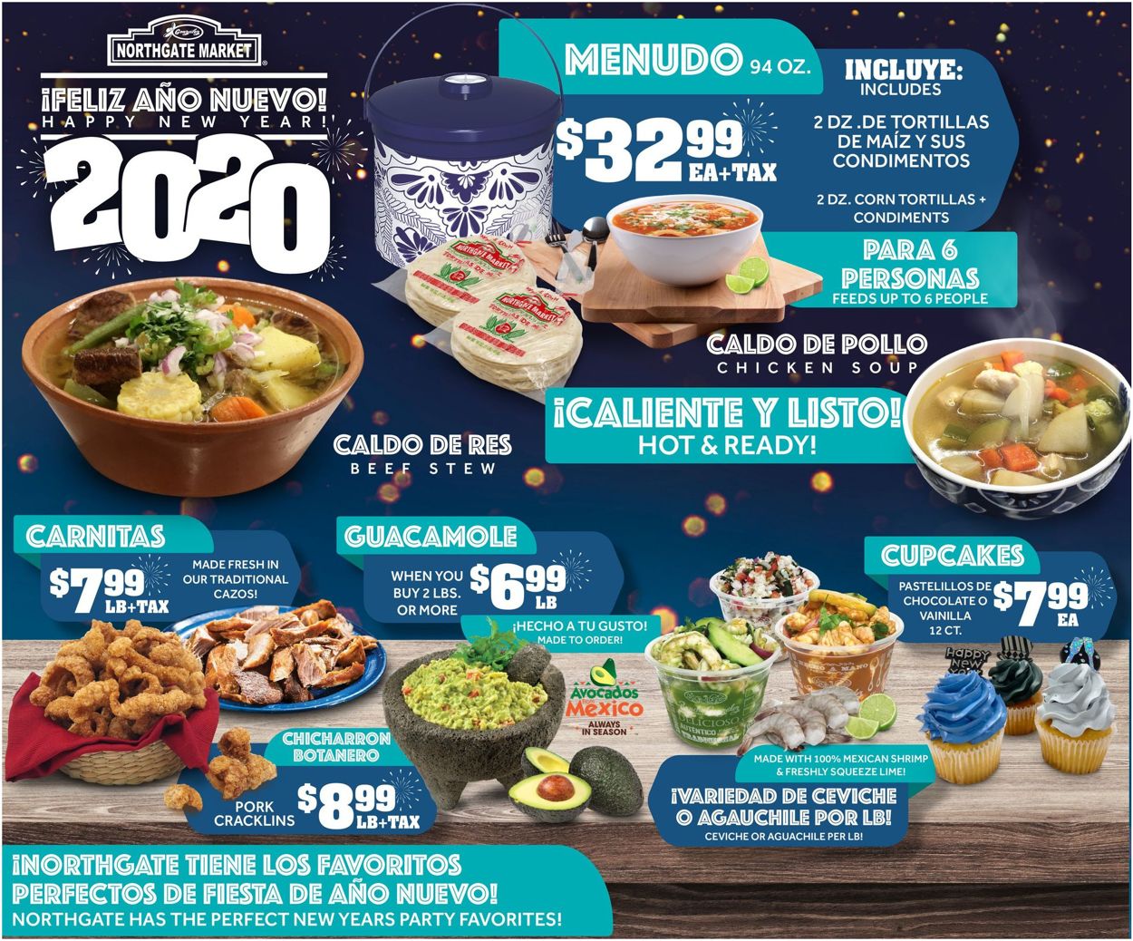 Northgate Market Ad from 12/25/2019