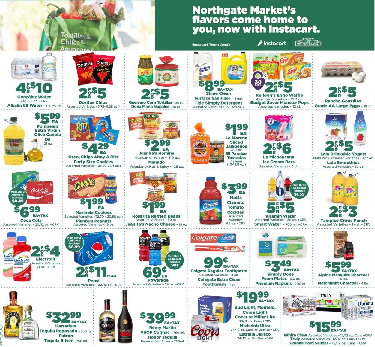 Northgate Market Ad from 06/17/2020