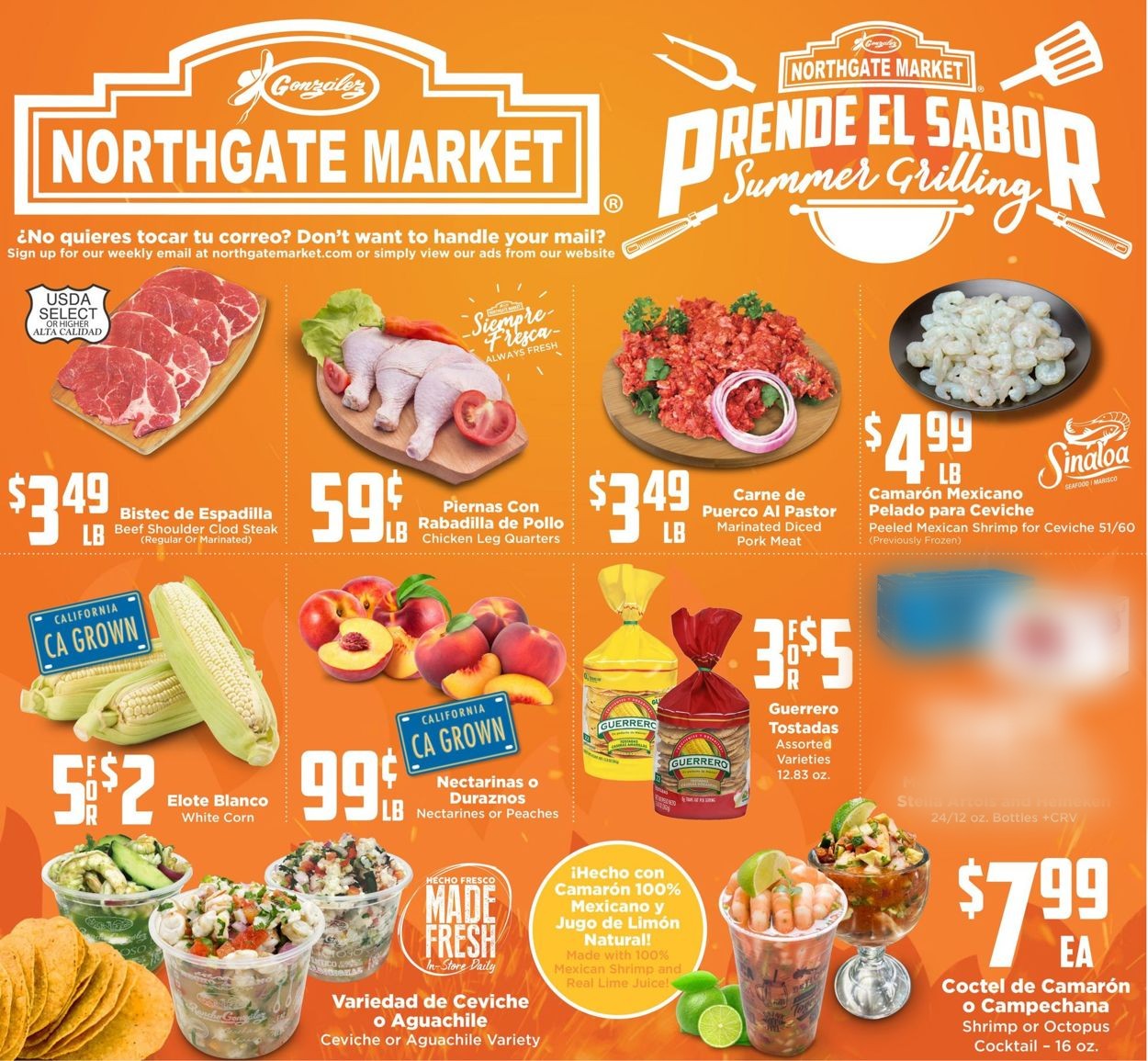 Northgate Market Ad from 07/15/2020