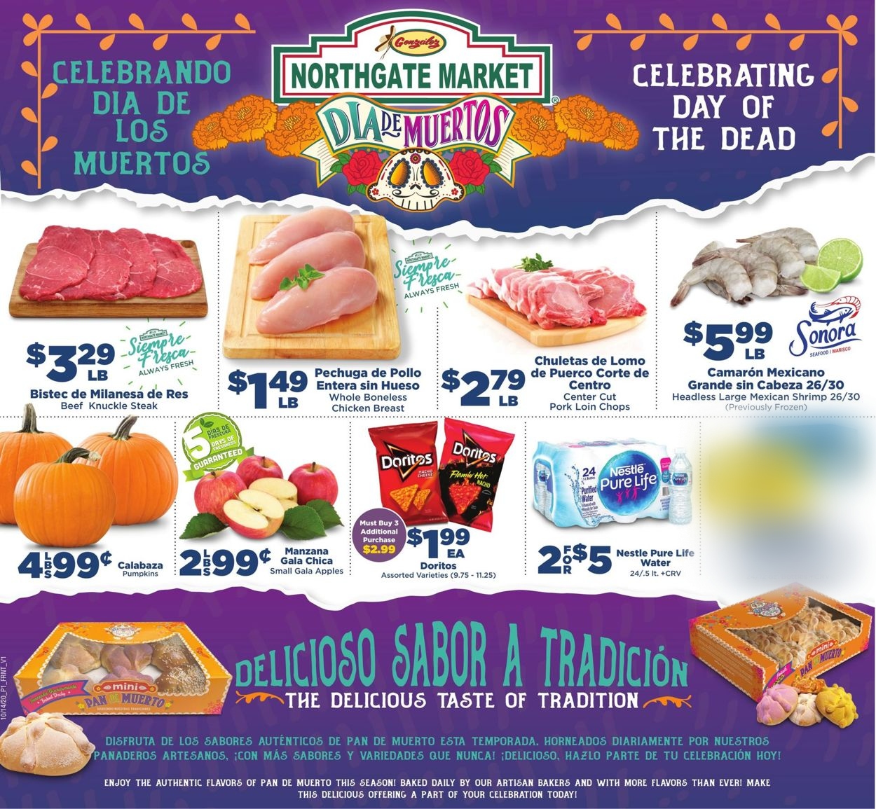 Northgate Market Ad from 10/14/2020