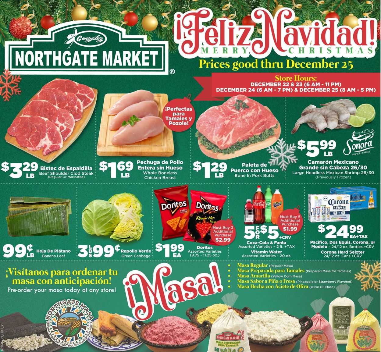 Northgate Market Ad from 12/16/2020