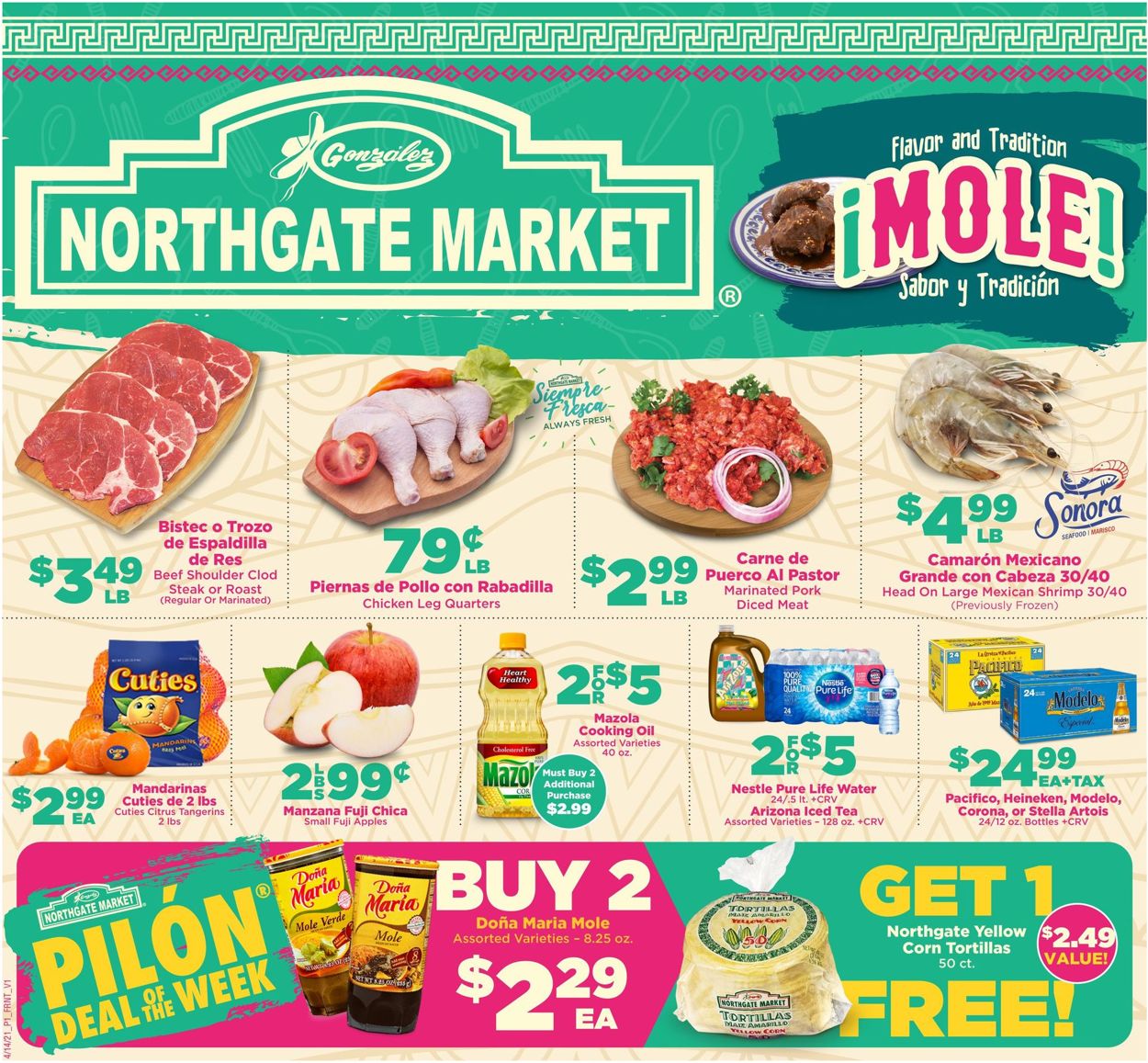Northgate Market Ad from 04/14/2021