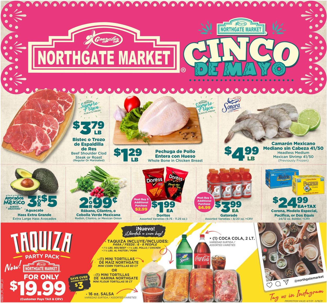 Northgate Market Ad from 04/28/2021