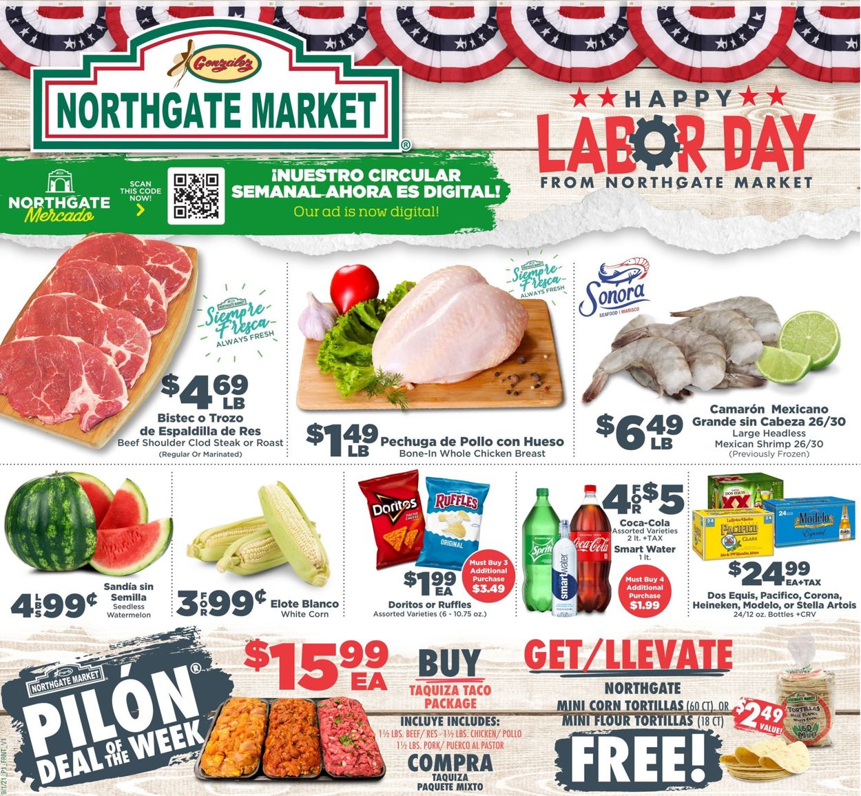 Northgate Market Ad from 09/01/2021