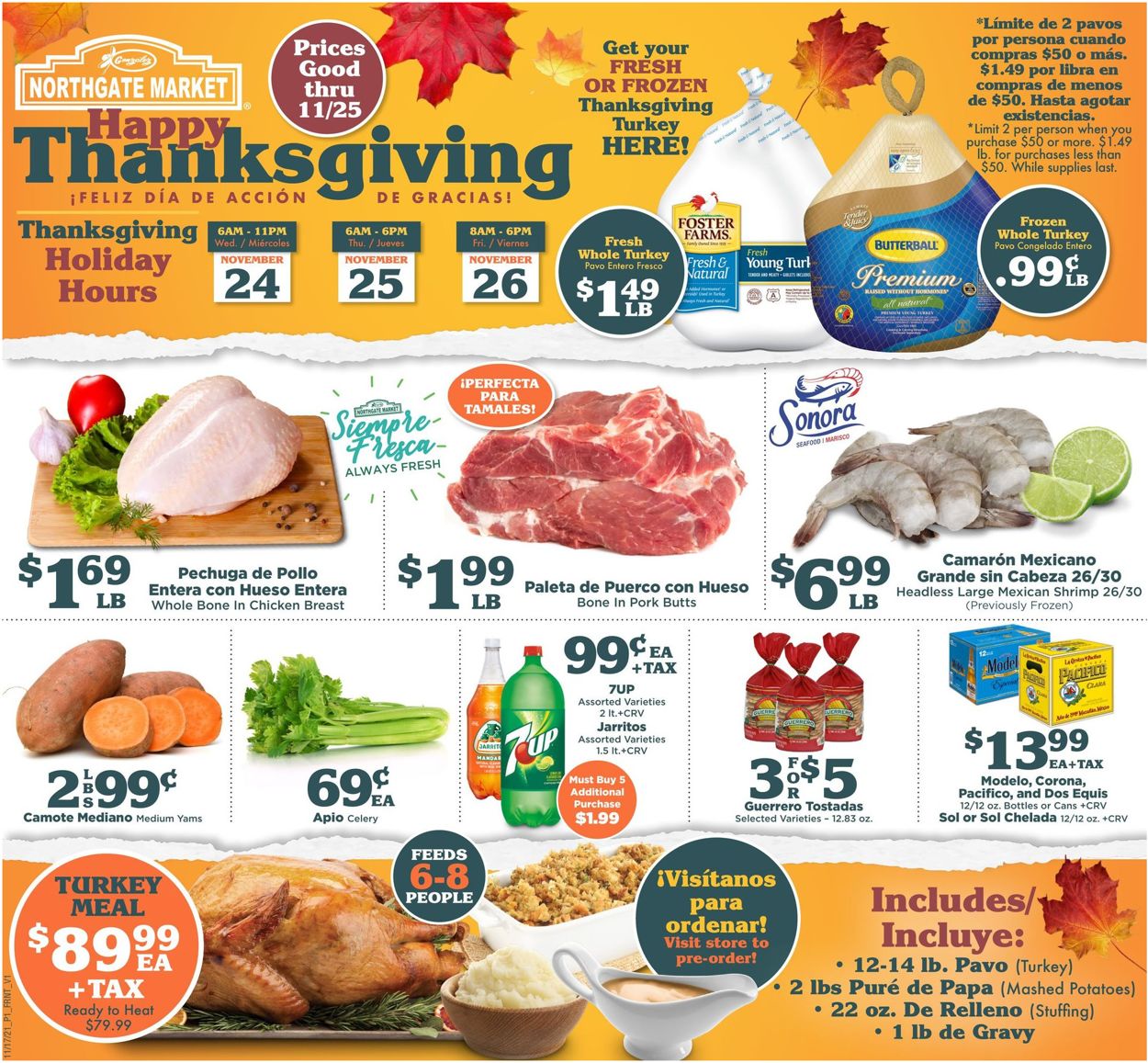 Northgate Market Ad from 11/17/2021